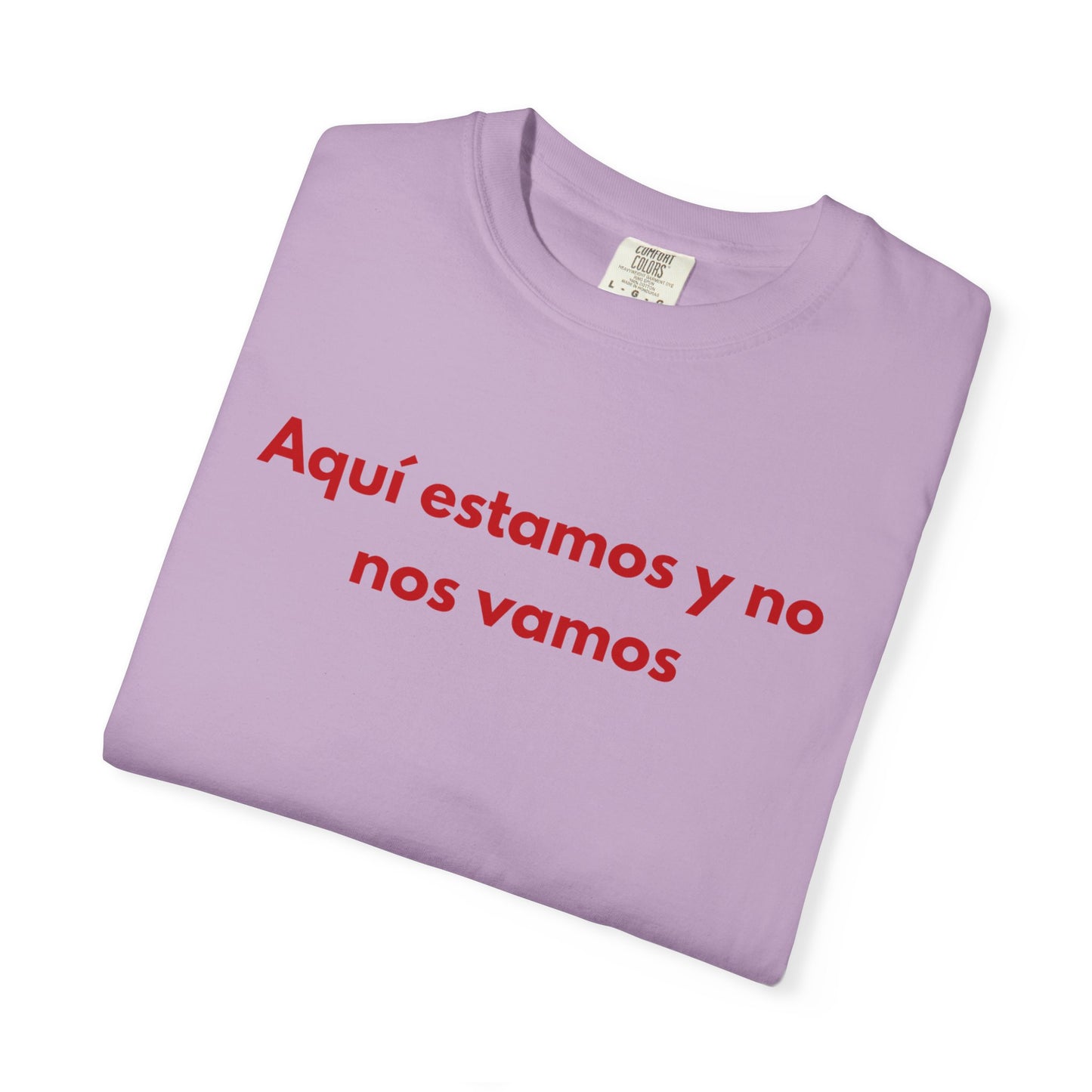 Aqui estamos y no nos vamos