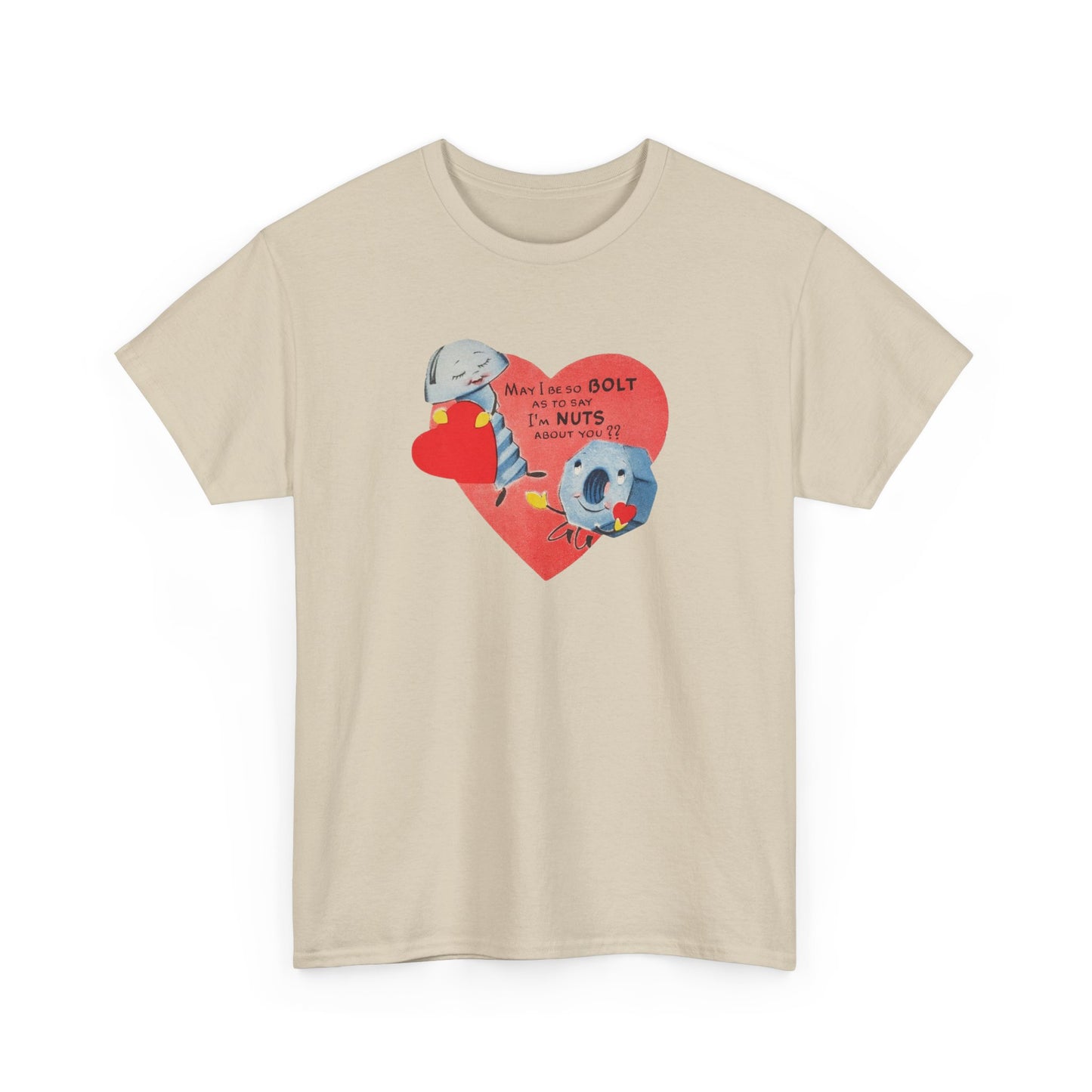 Friday Knights - Vintage Valentine Bolt and Nut tee