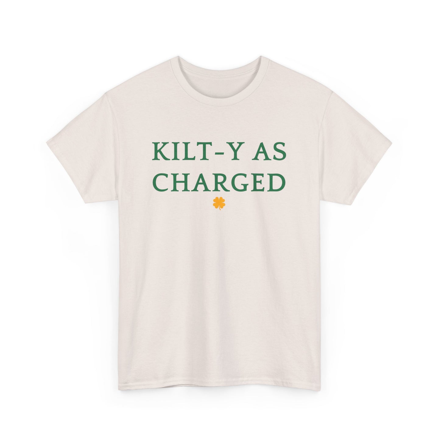 Kilt-y As Charged tee (white)