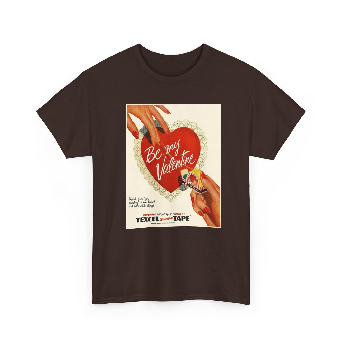 Friday Knights - tape vintage valentines day tee