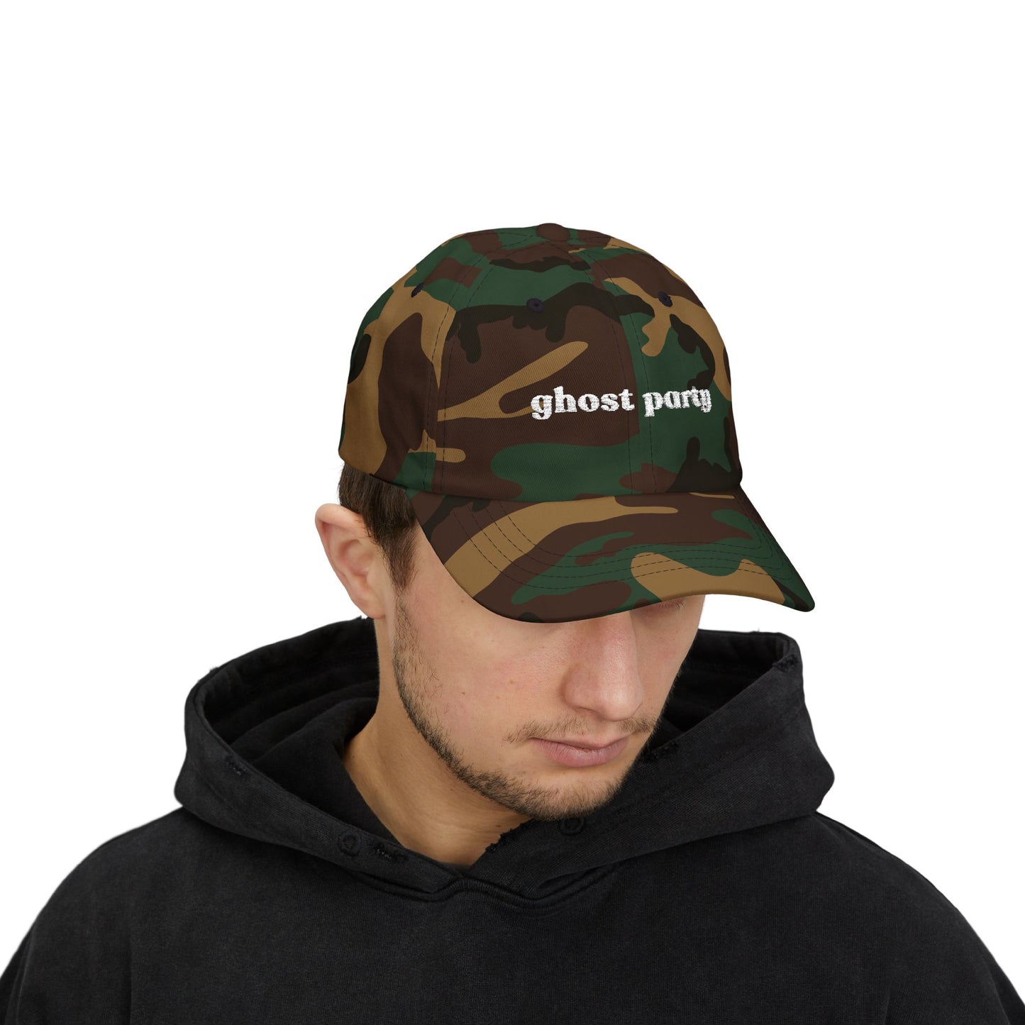 Ghost Party Dad Cap