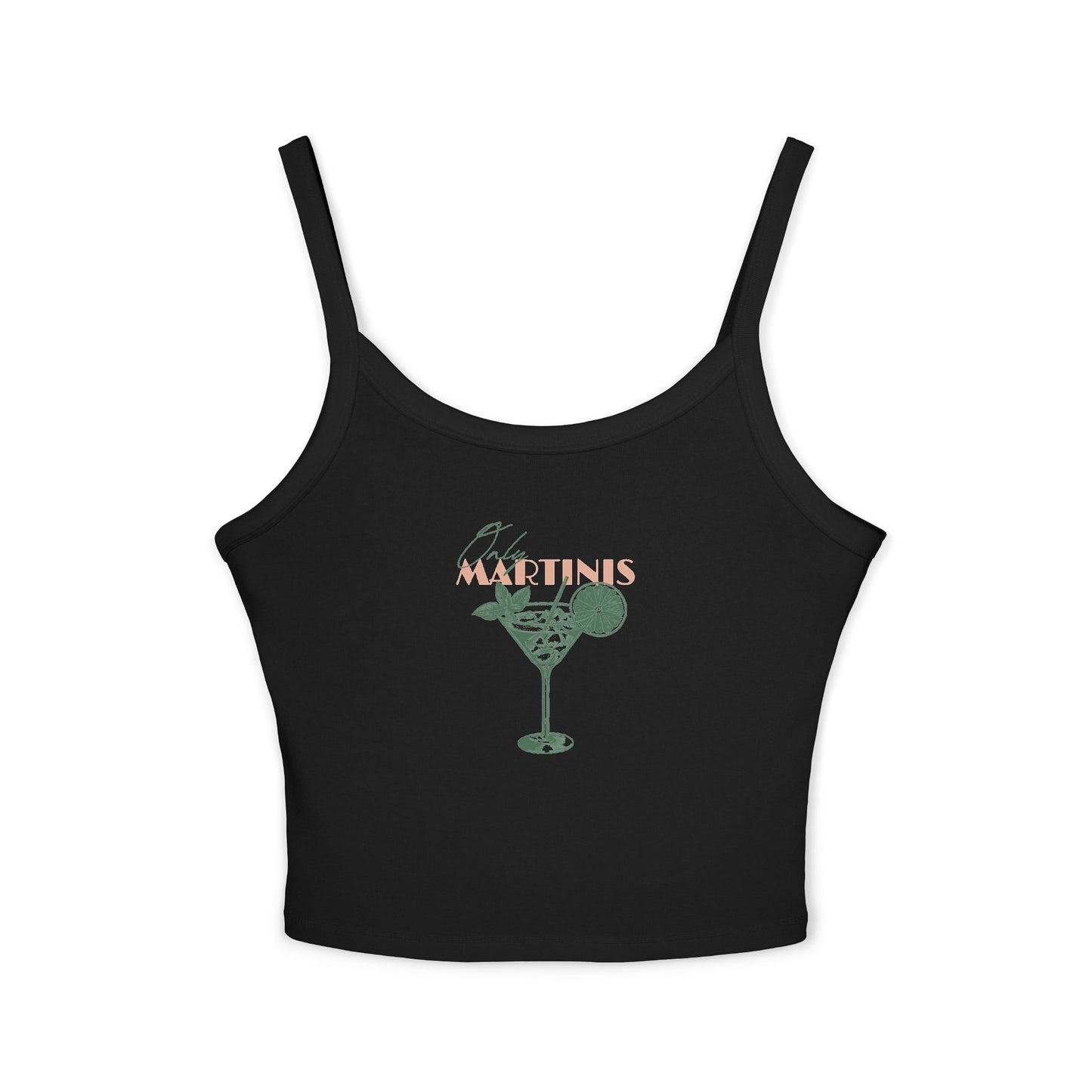 Friday Knights - Only martinis tank top