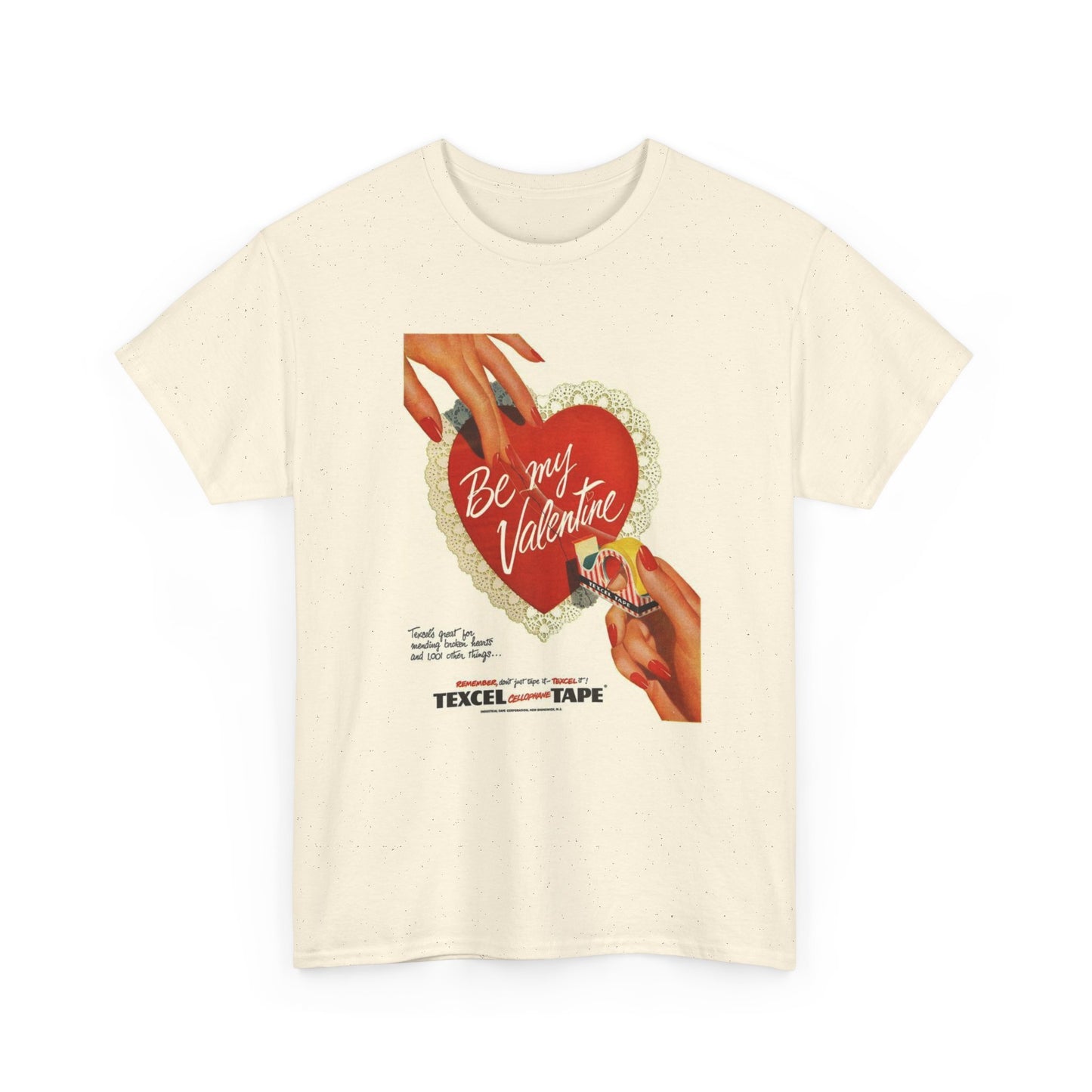 Friday Knights - tape vintage valentines day tee