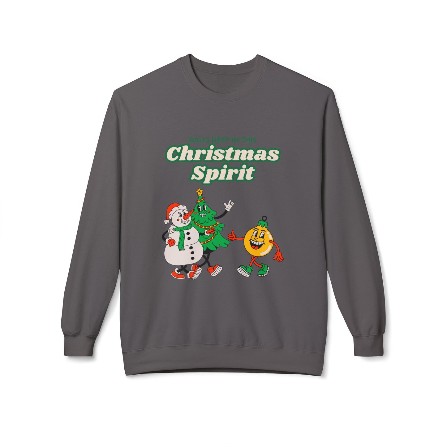 Friday Knights - Christmas Spirit  fleece sweater