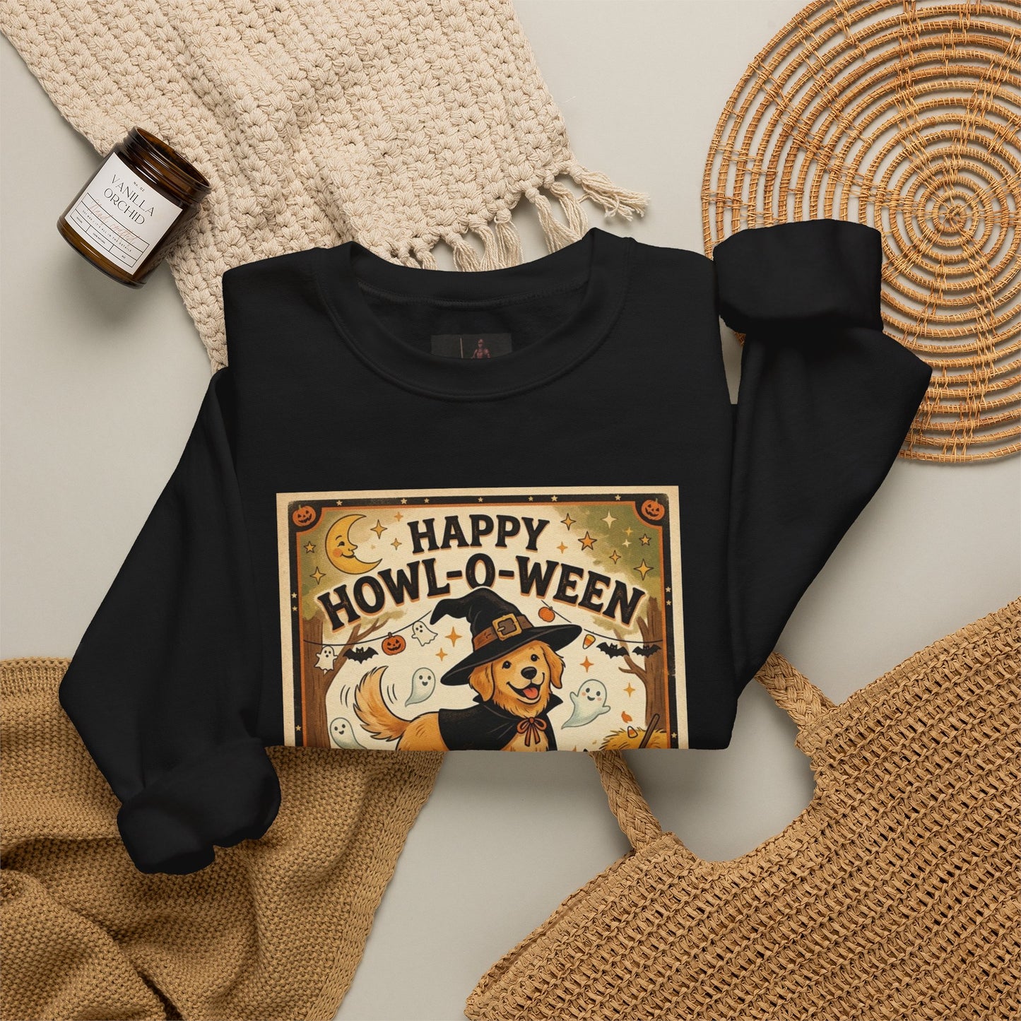 Friday Knights - "Happy Howl-O-Ween" Professional Treat Inspector Crewneck