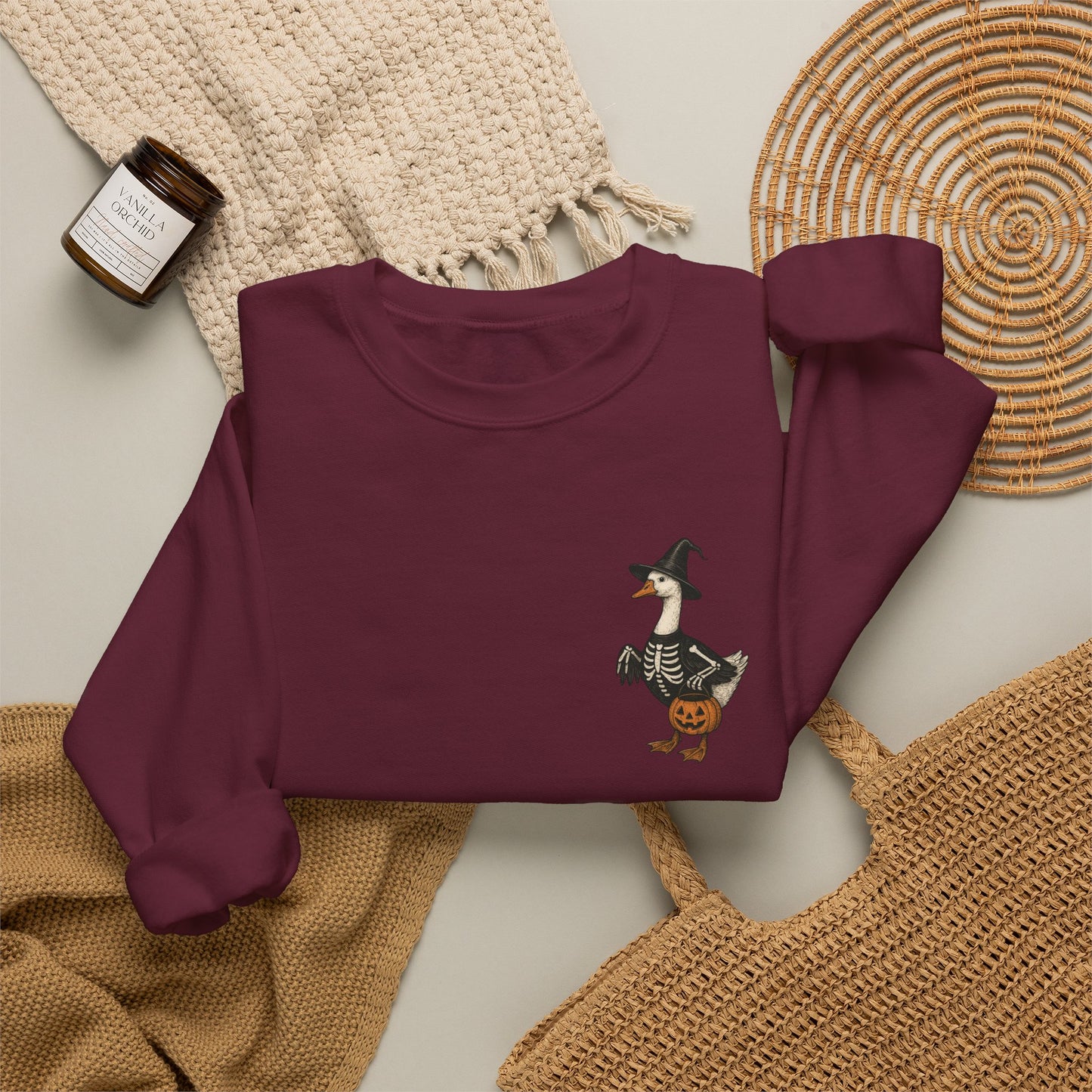 Friday Knights - Silly Witch Goose Crewneck Sweatshirt