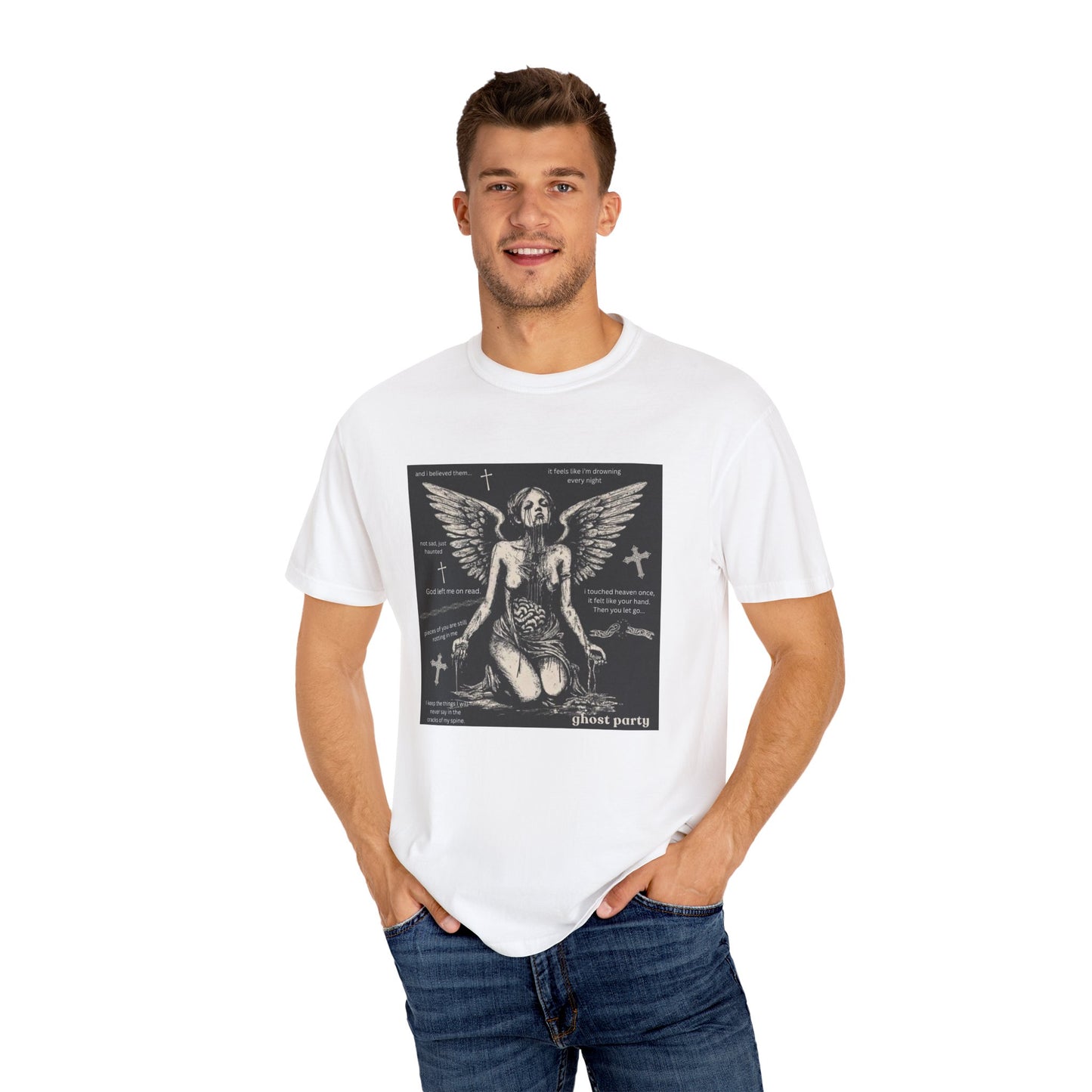 drowning angel tee
