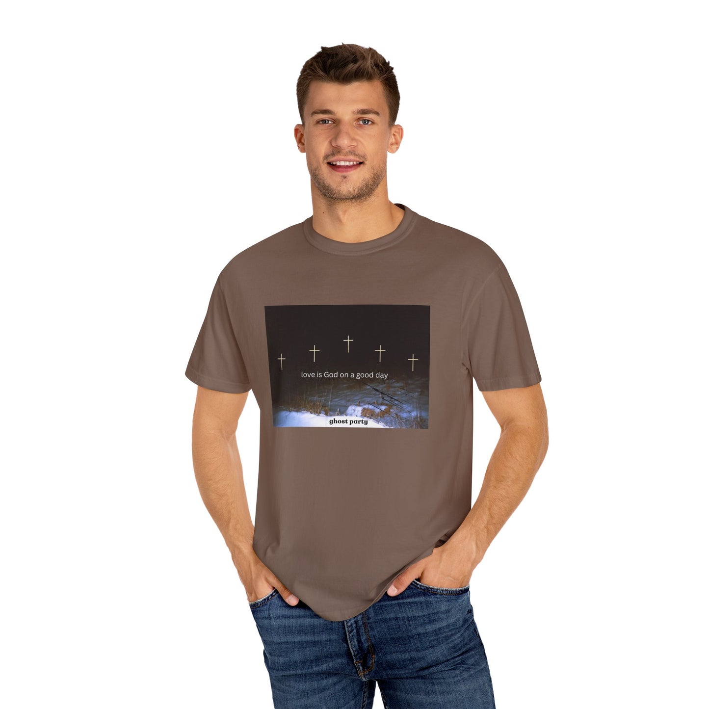 Love is God on a Good Day tee