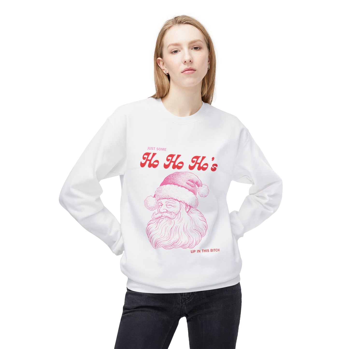 Friday Knights - bunch of ho ho ho ho up in this b*tch sweater