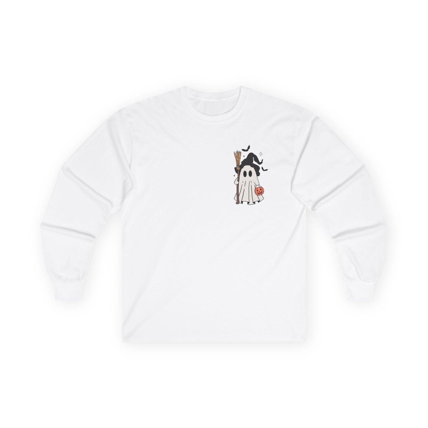 Ghost with Broom sweater