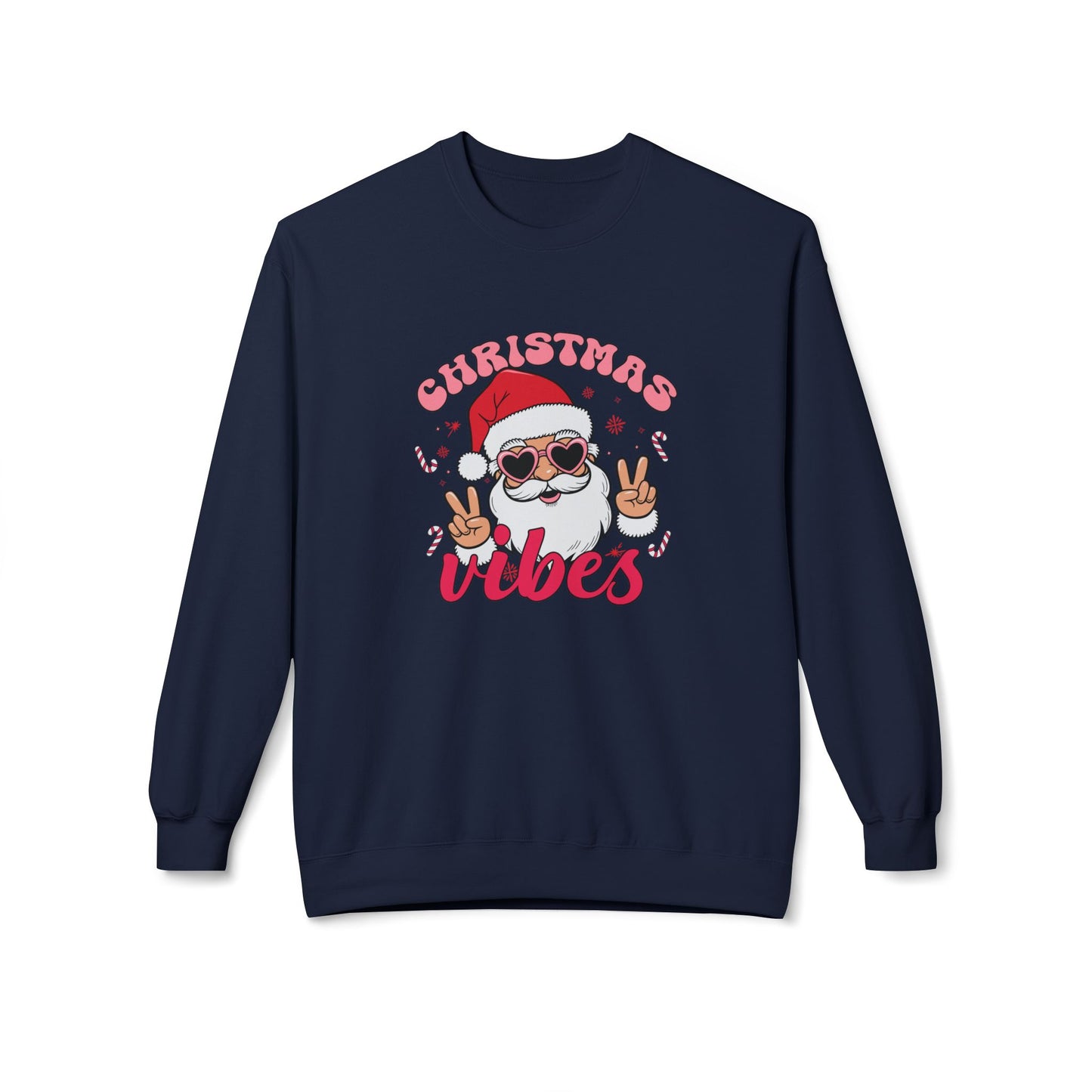 Friday Knights - Christmas Vibes Crewneck fleece Sweatshirt