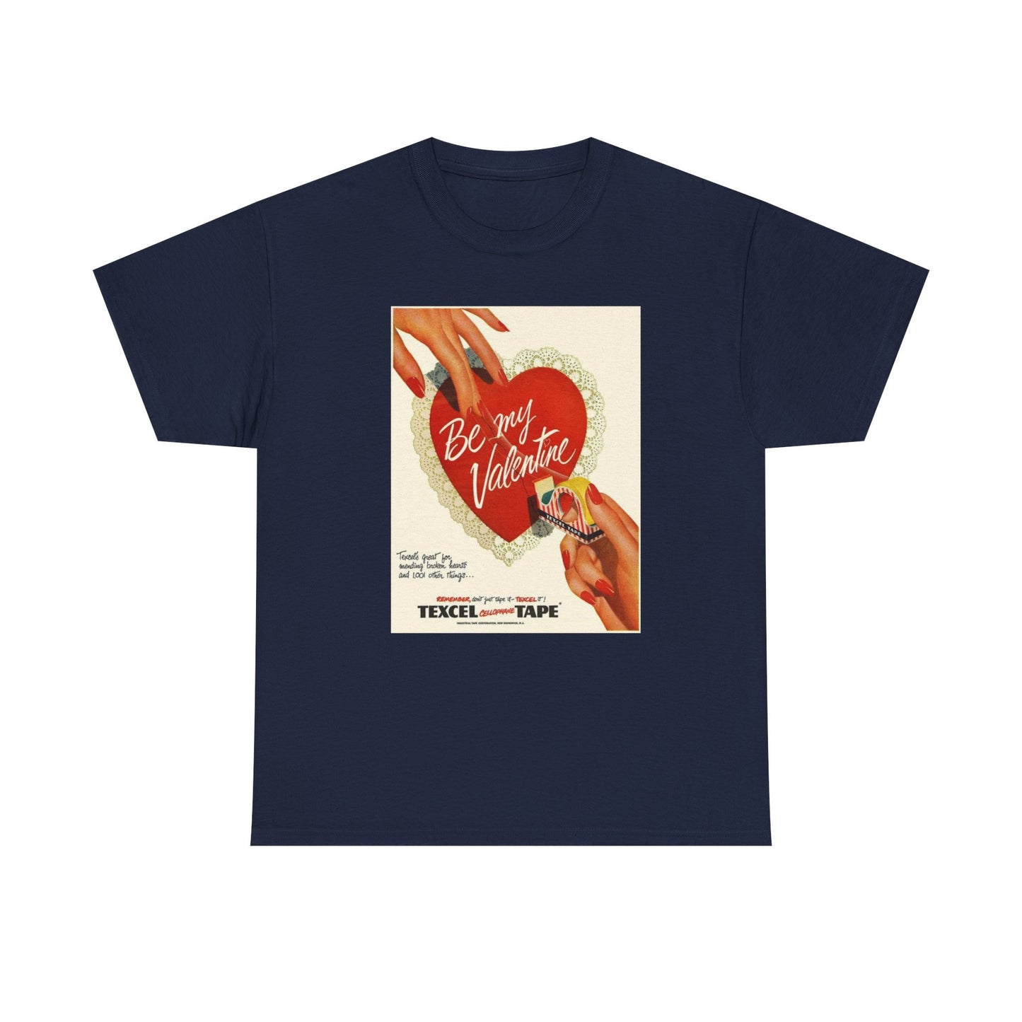 Friday Knights - tape vintage valentines day tee