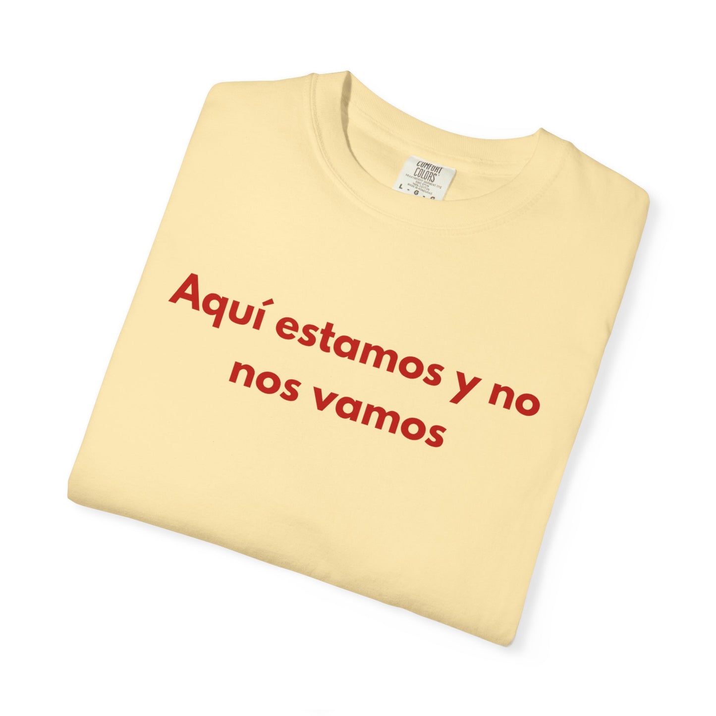 Aqui estamos y no nos vamos