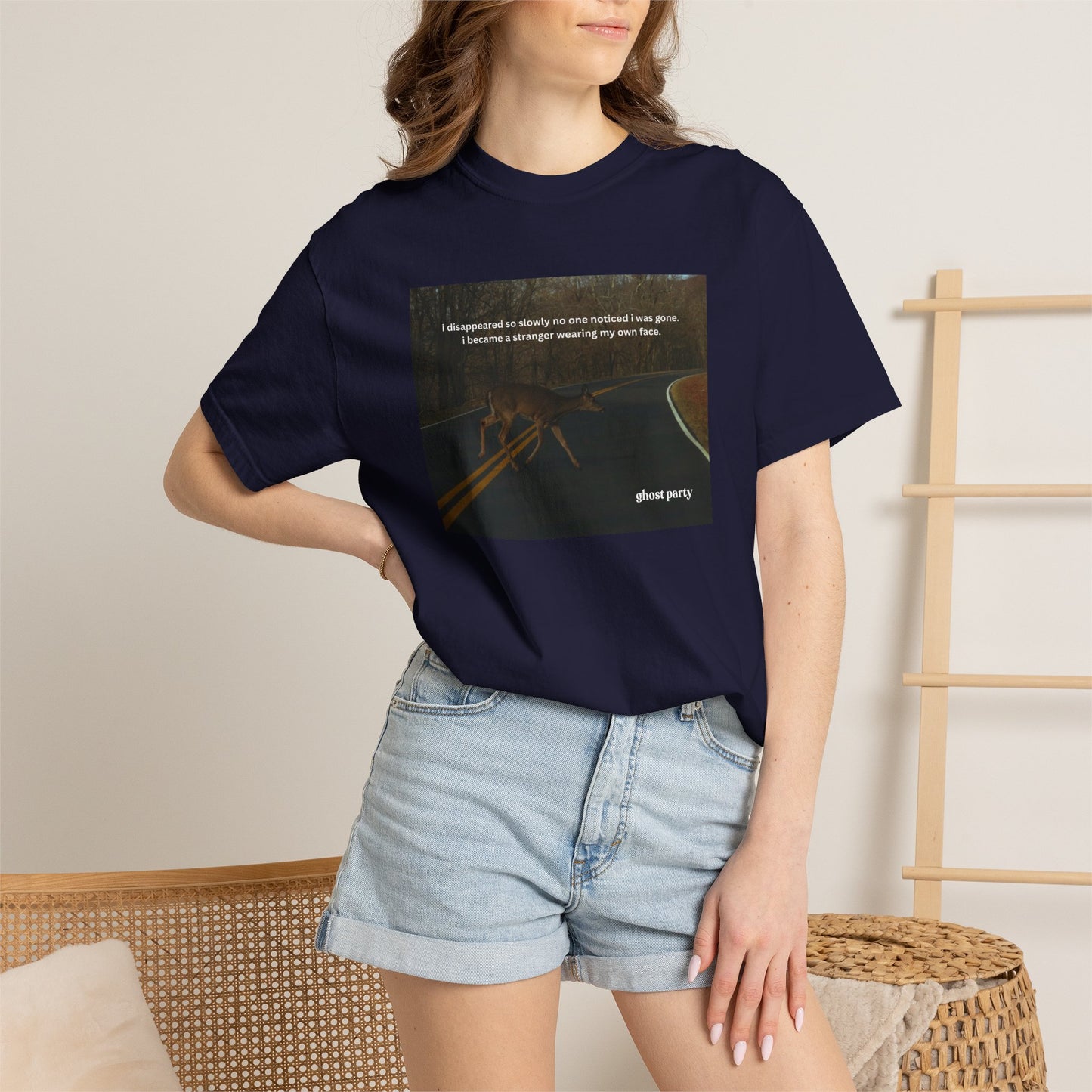 I disappeared slowly deer tee