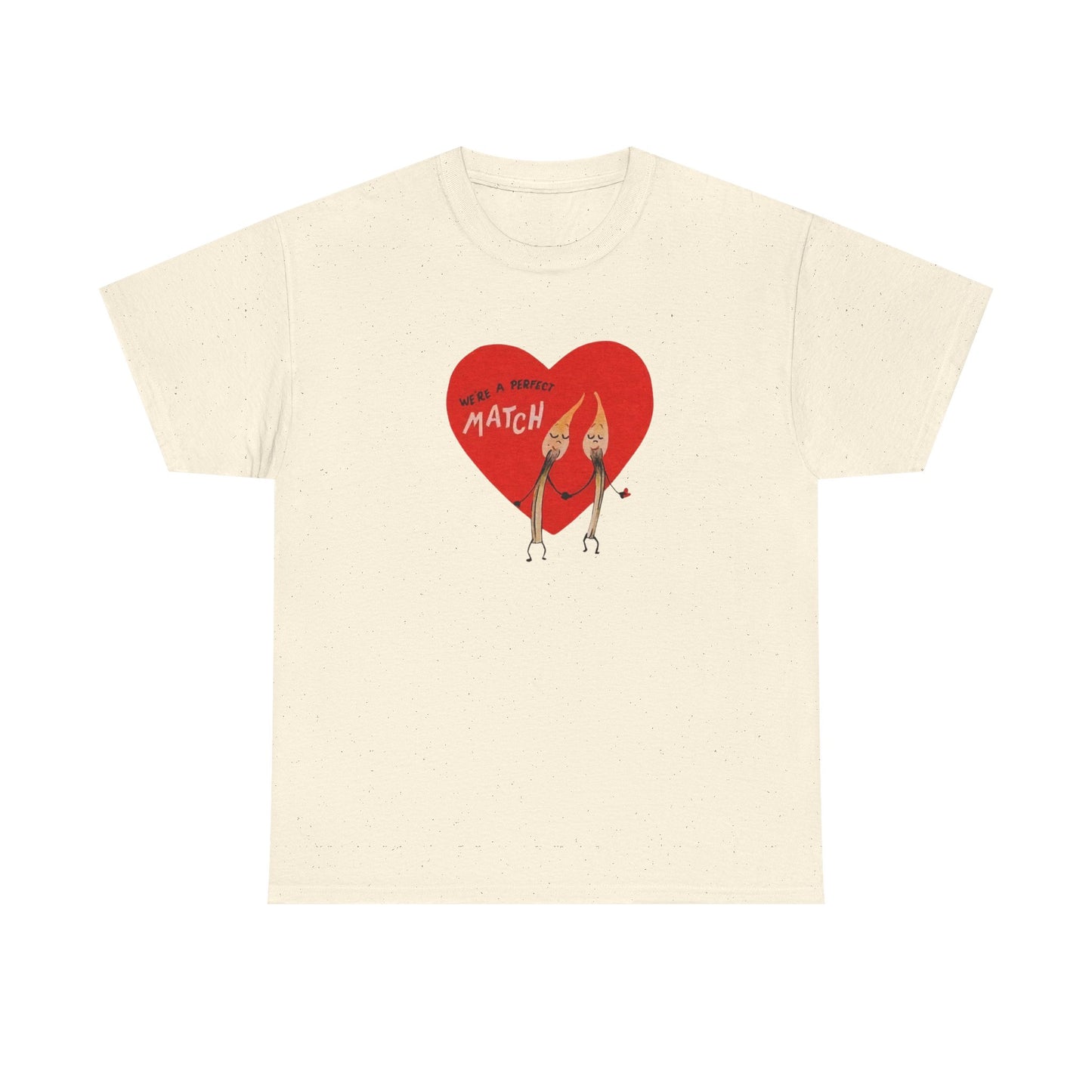 Friday Knights - vintage Valentine's perfect Match Tee
