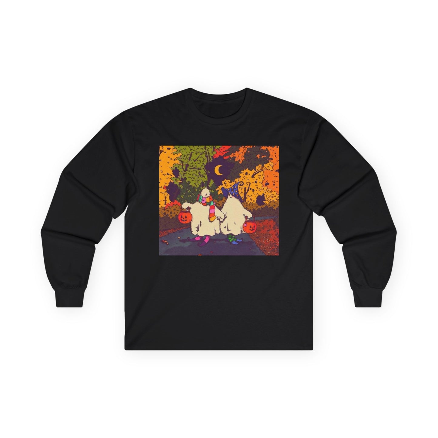 spooky walk ghost sweater