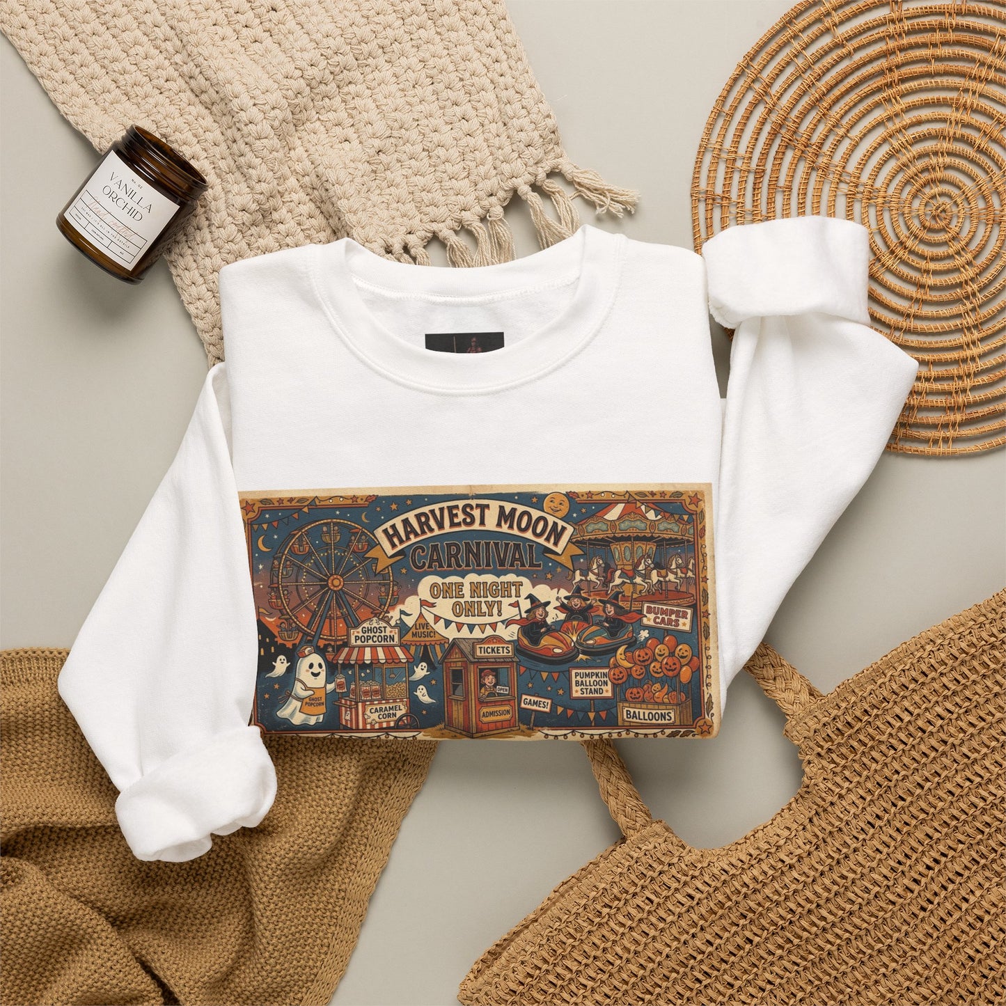 Friday Knights - Harvest Moon Carnival Crewneck Sweatshirt