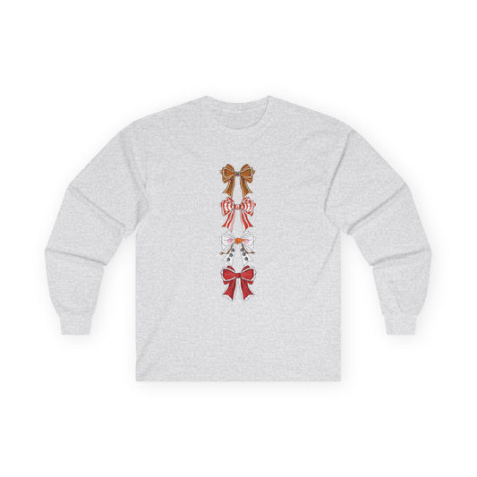 Friday Knights - Festive Bows NONFLEECE sweater