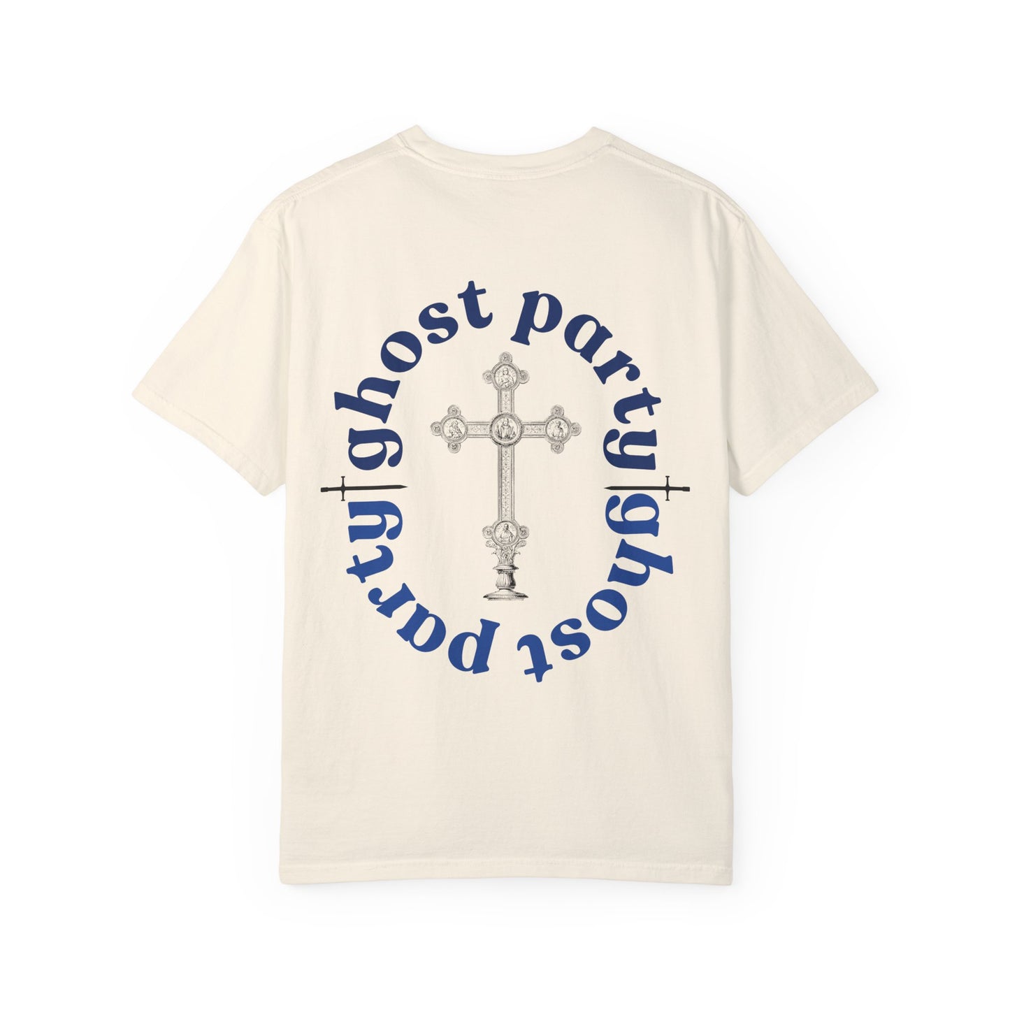 Ghost Party Blue Cross Back