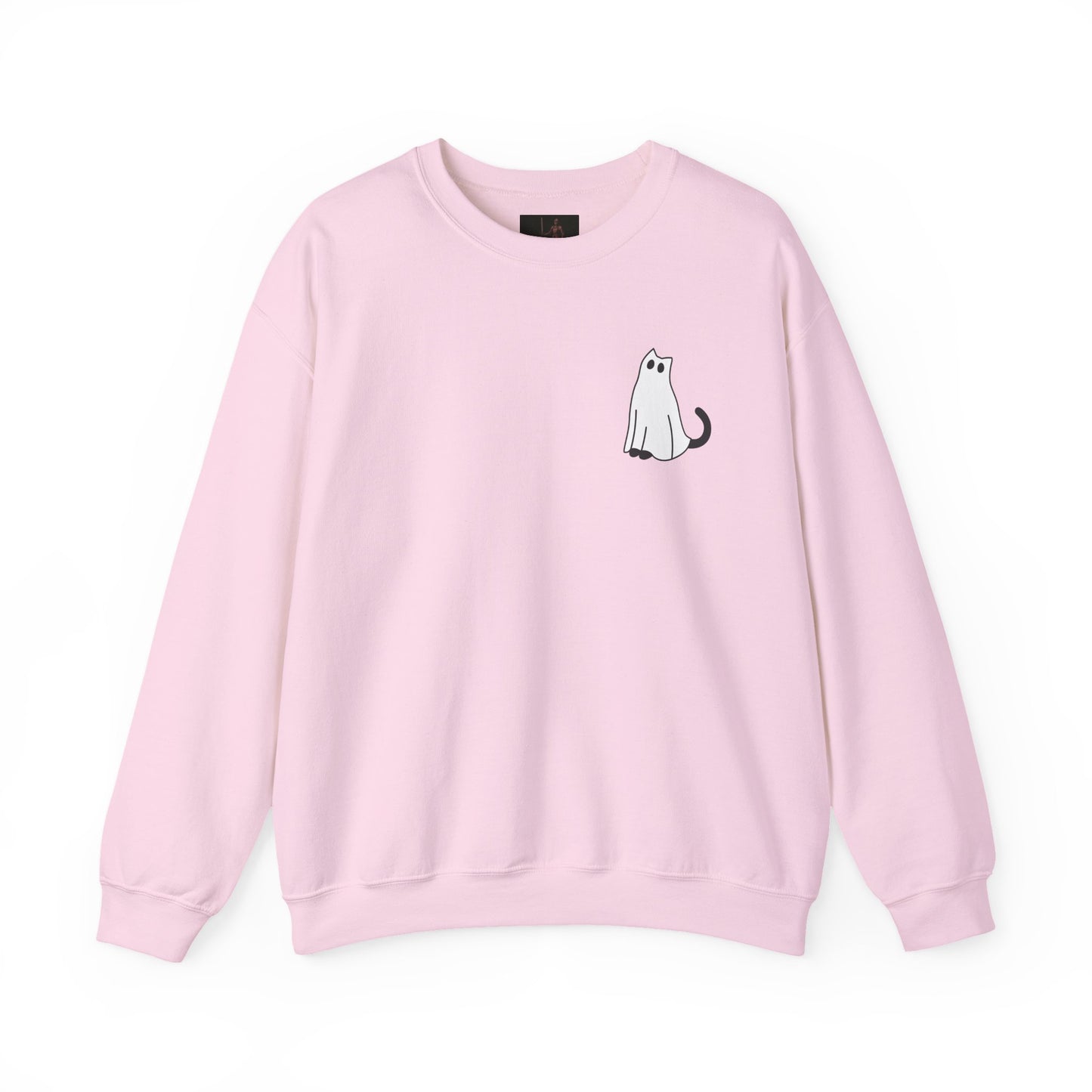 Friday Knights - Ghost Cat Crewneck Sweatshirt