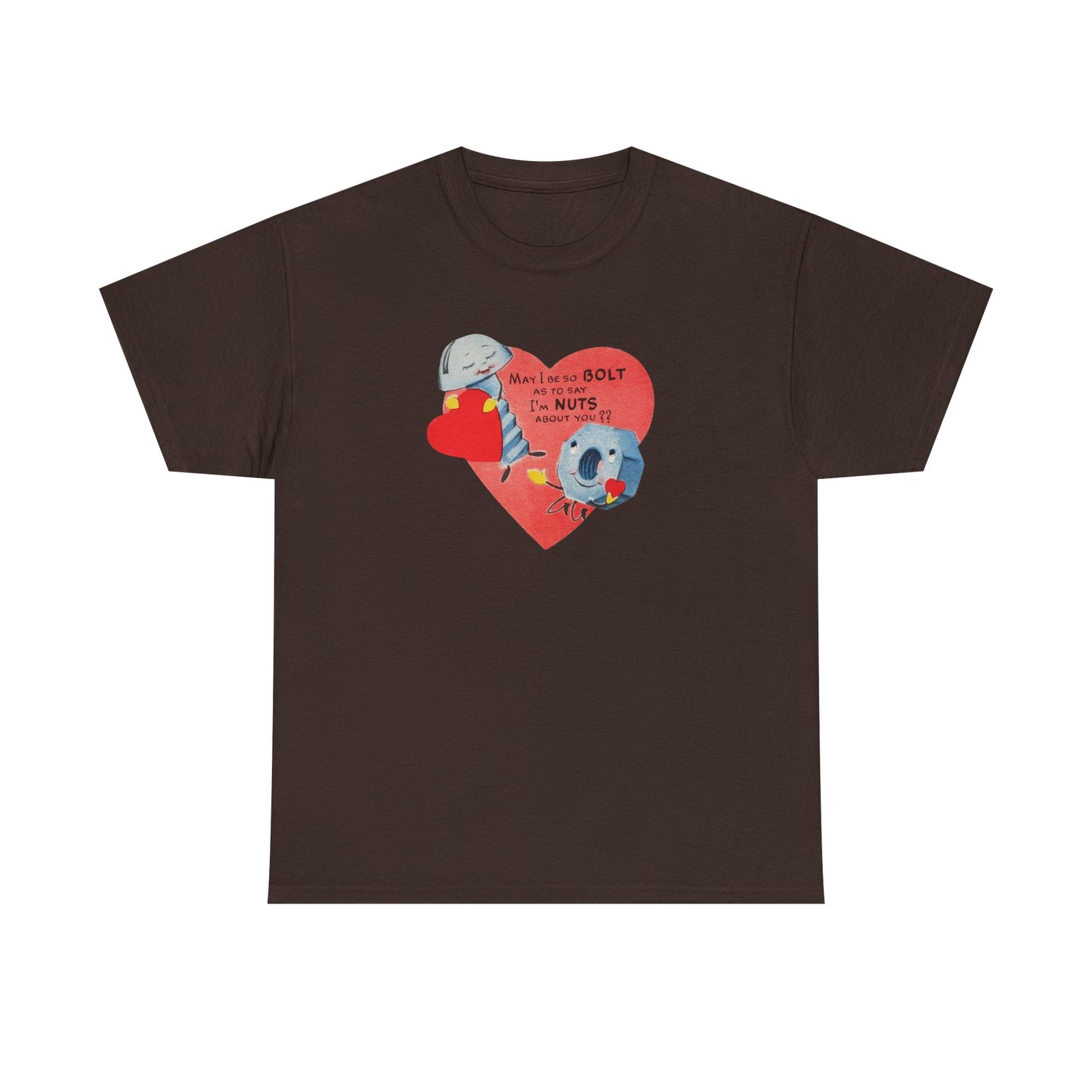 Friday Knights - Vintage Valentine Bolt and Nut tee