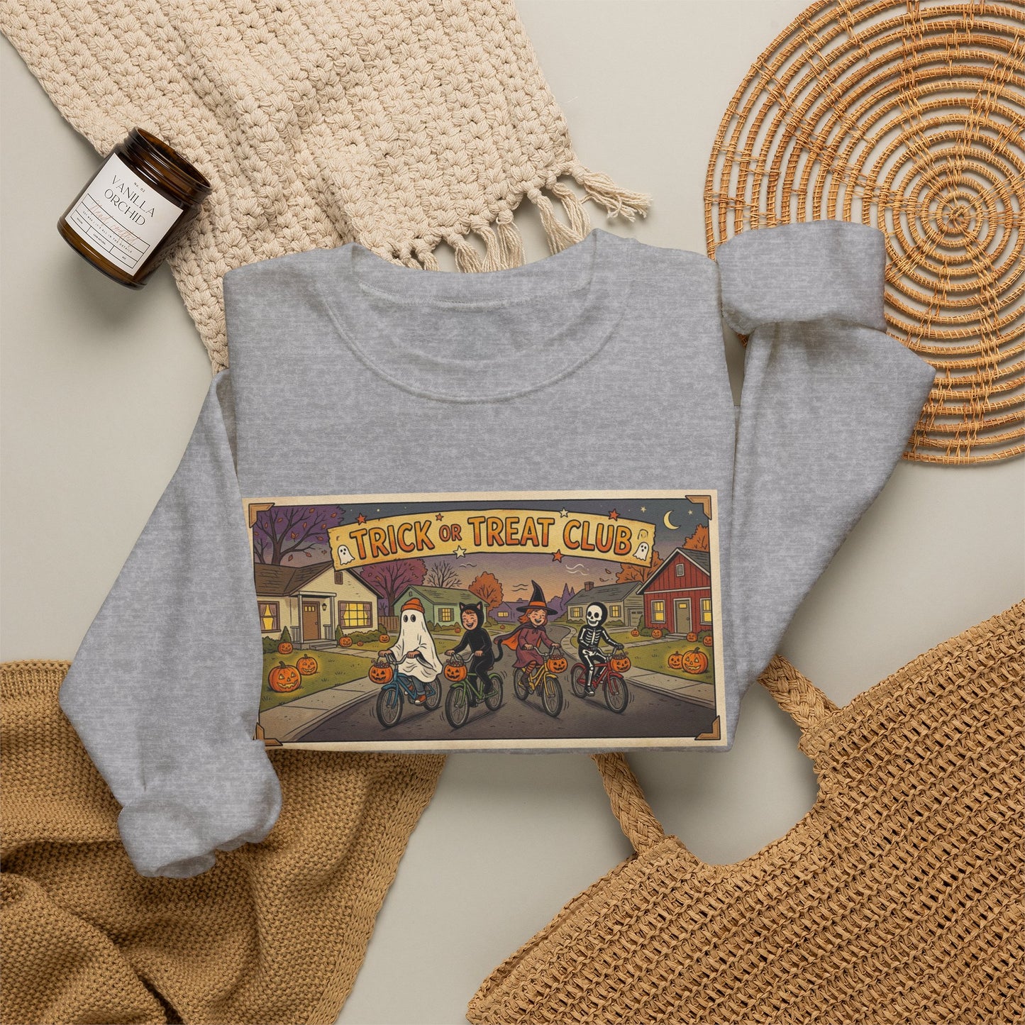 Friday Knights- Trick-or-Treat Club Crewneck
