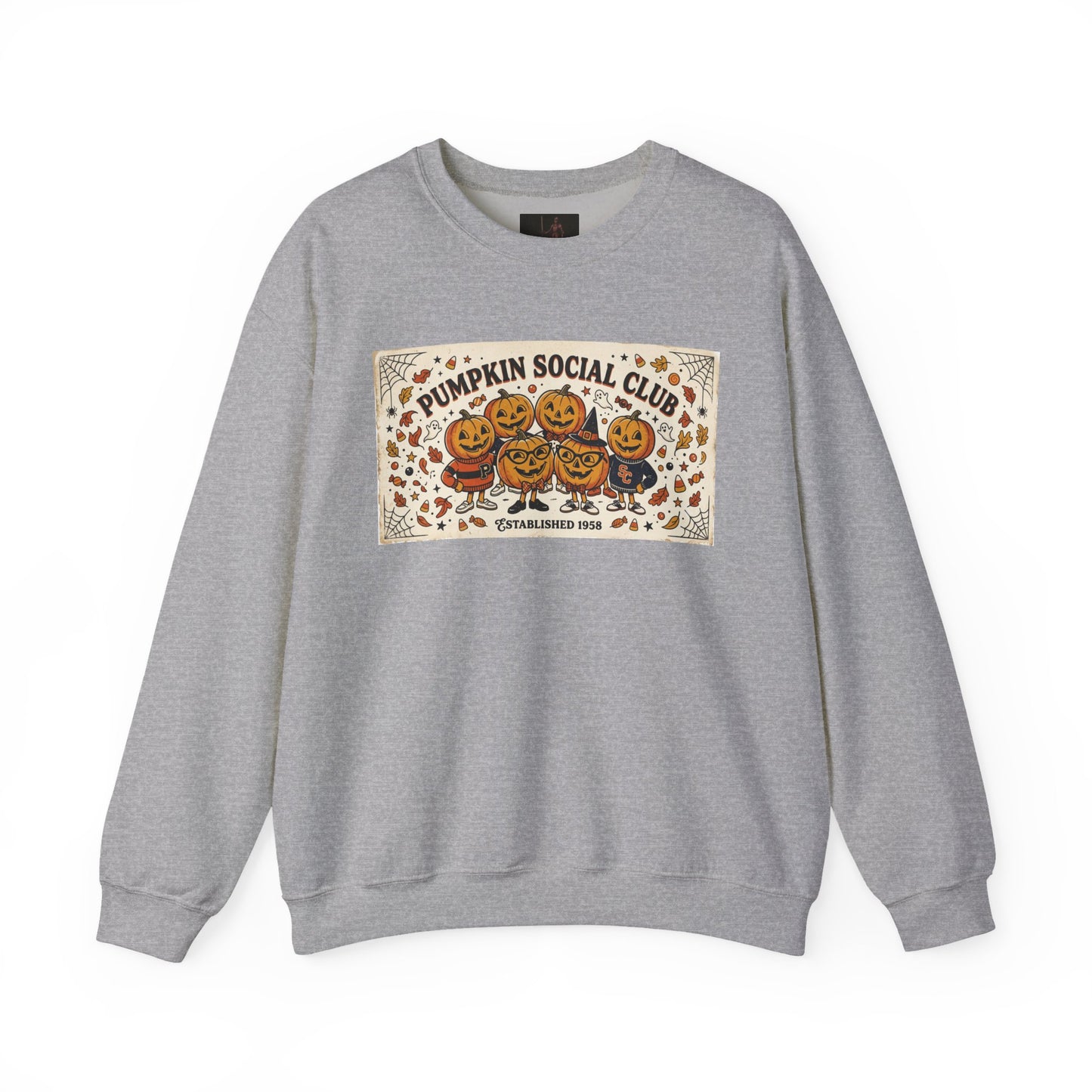 Friday Knights - Pumpkin Social Club Crewneck Sweatshirt