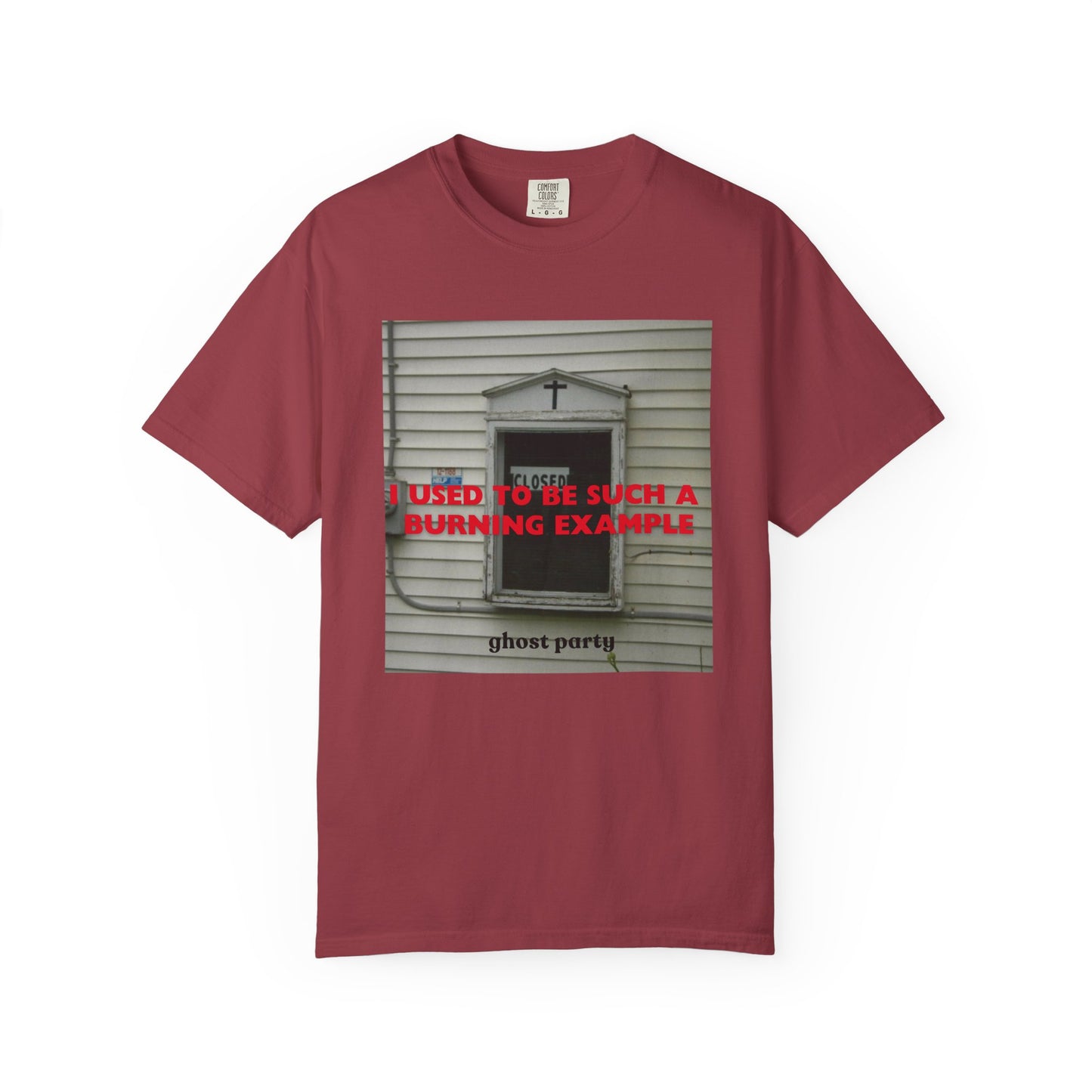 I Used to Be Such a Burning Example tee