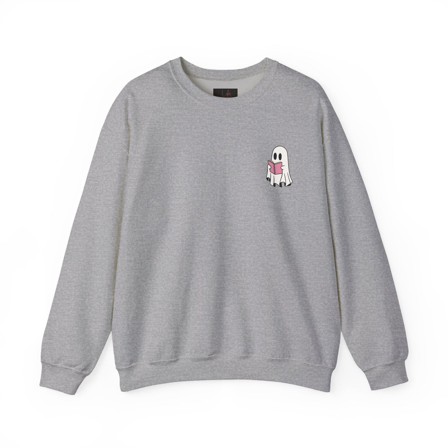 Friday Knights - Ghost Reading Crewneck Sweatshirt