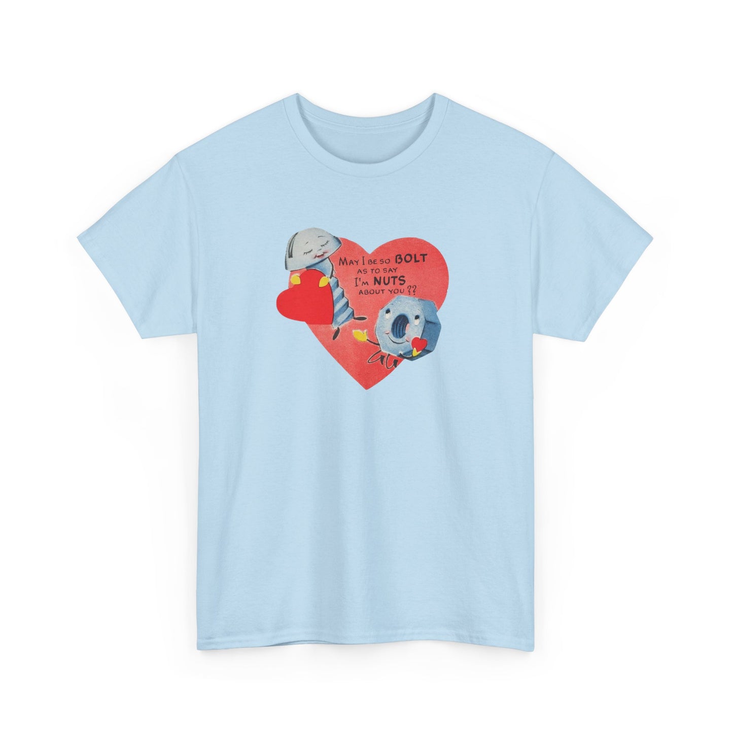 Friday Knights - Vintage Valentine Bolt and Nut tee