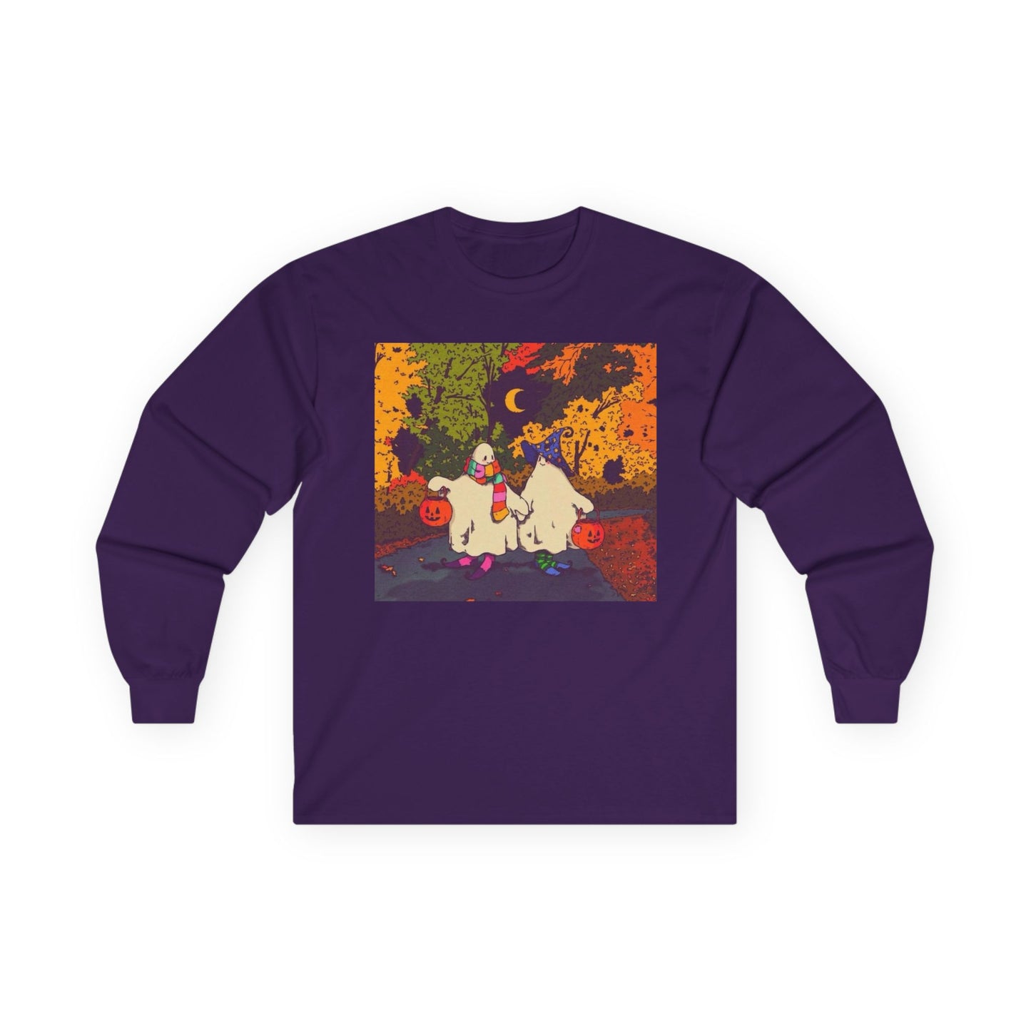 spooky walk ghost sweater