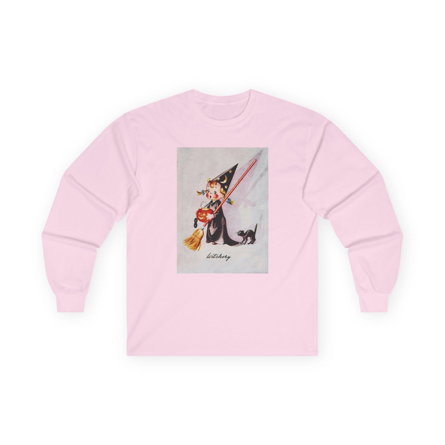 Witch and black cat sweater