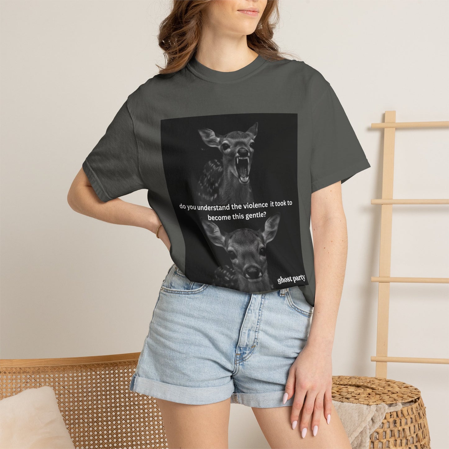 “do you understand the violence it took to become this gentle" Graphic T‑Shirt