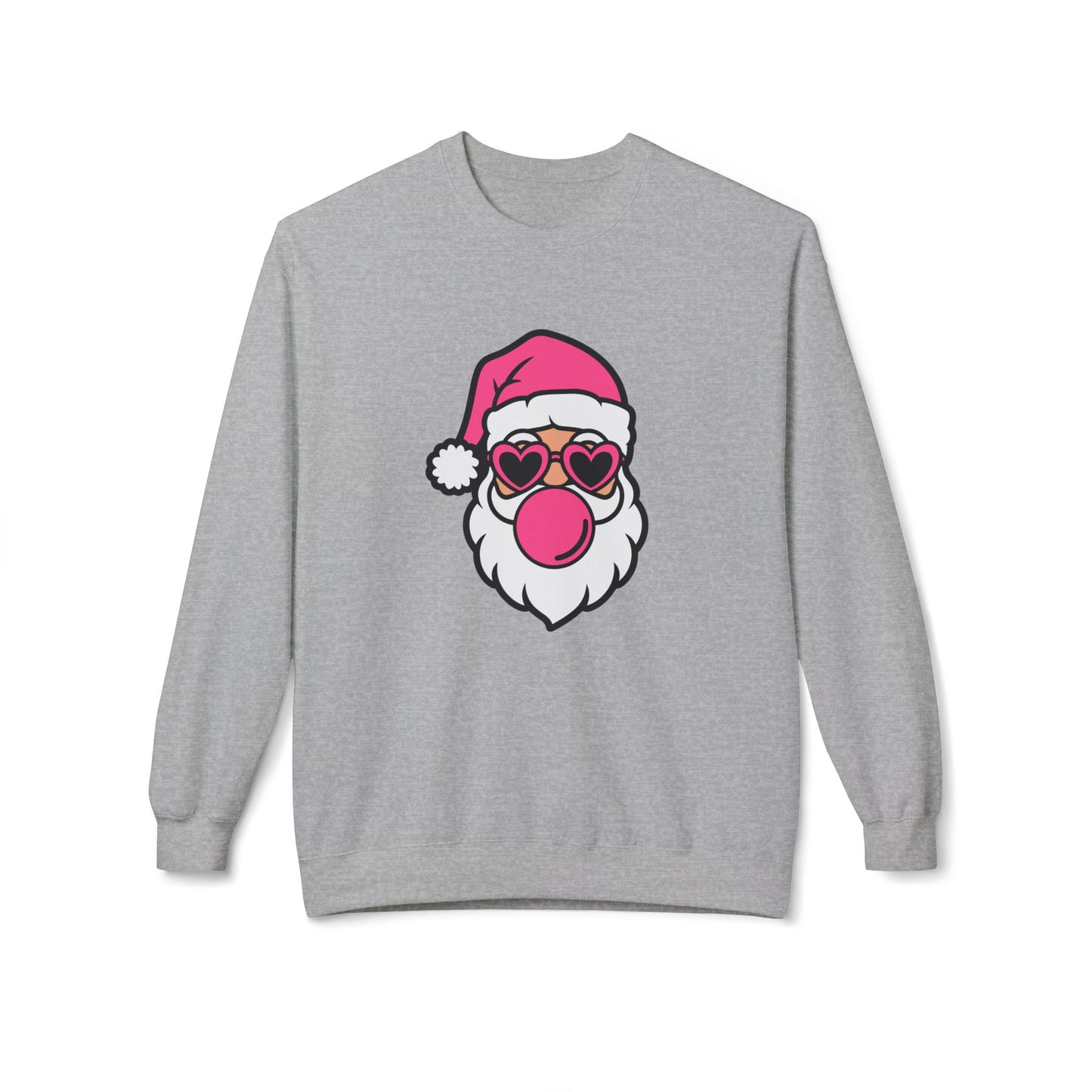 Pink Santa Bubblegum Sweatshirt
