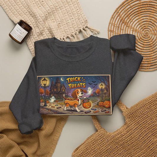 Friday Knights - Corgi 'Trick for Treats' Crewneck Sweatshirt