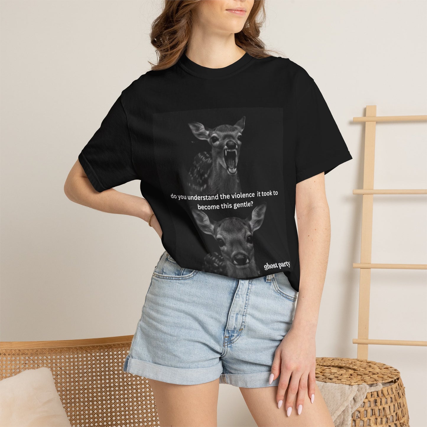 “do you understand the violence it took to become this gentle" Graphic T‑Shirt