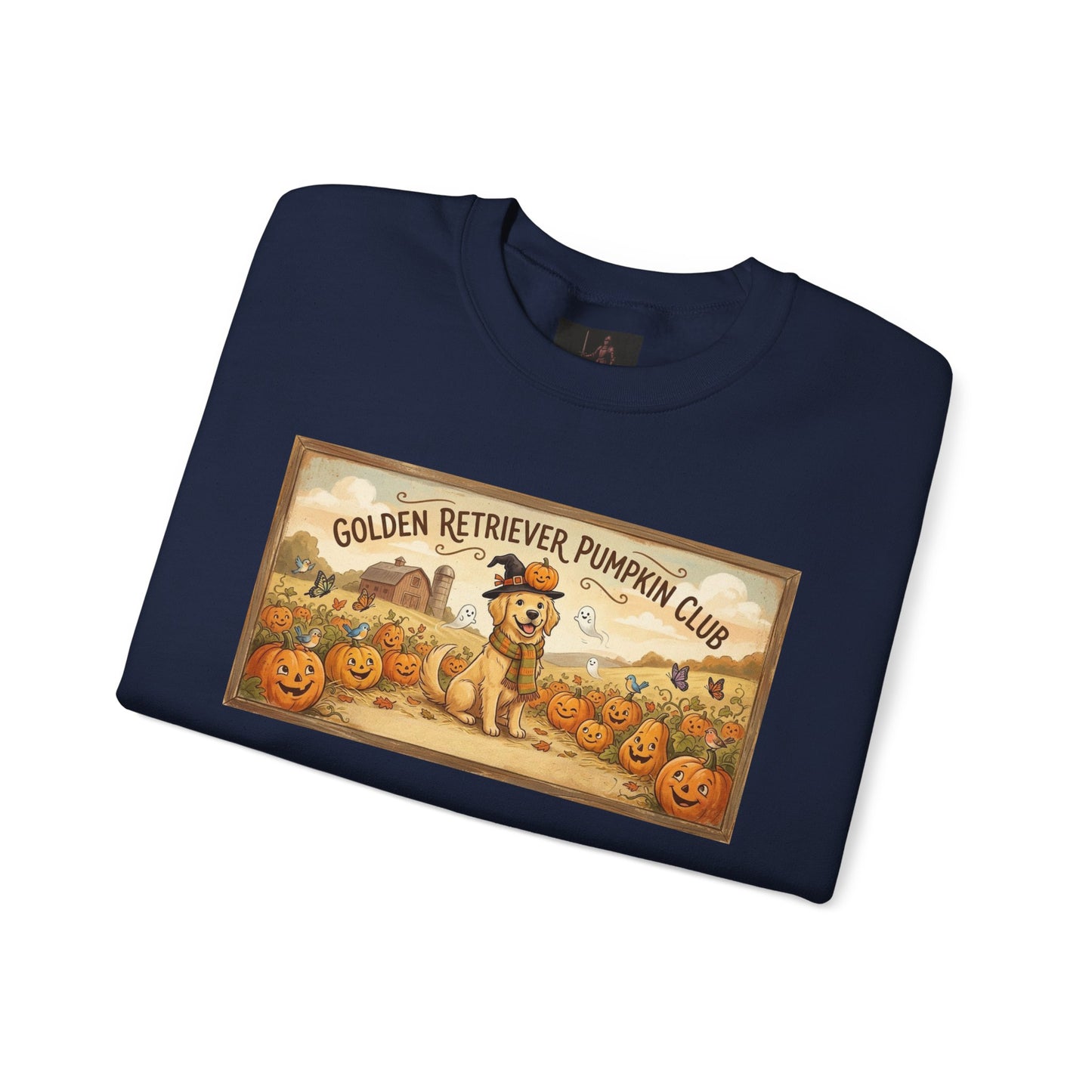 Friday Knights - Golden Retriever Pumpkin Club Sweatshirt
