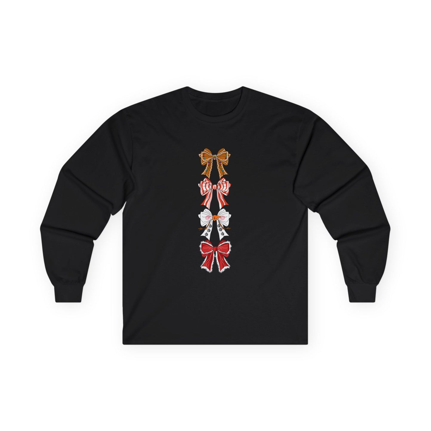 Friday Knights - Festive Bows NONFLEECE sweater