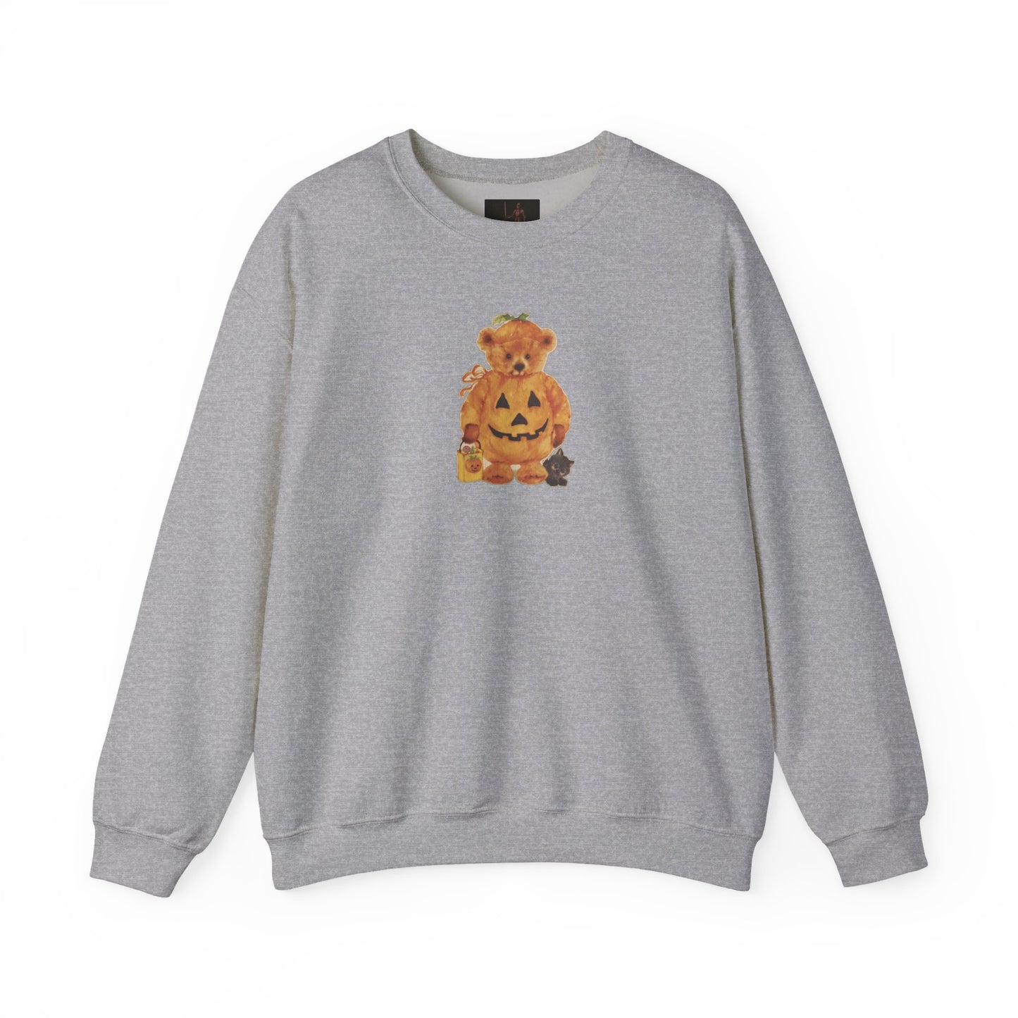 Friday Knights - Vintage Halloween Teddy Pumpkin Sweatshirt