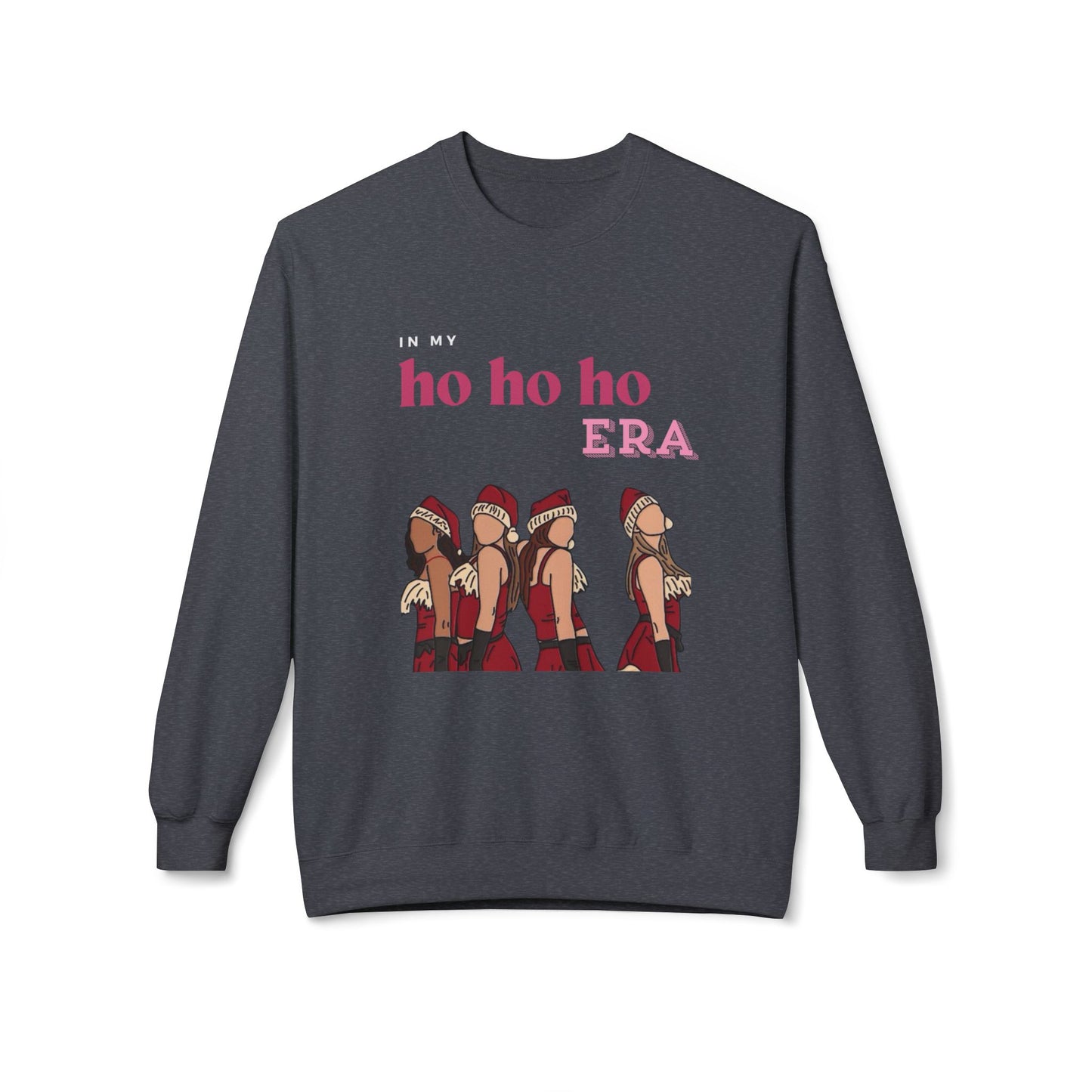 Friday Knights - In my ho ho ho era Fleece Crewneck Sweatshirt