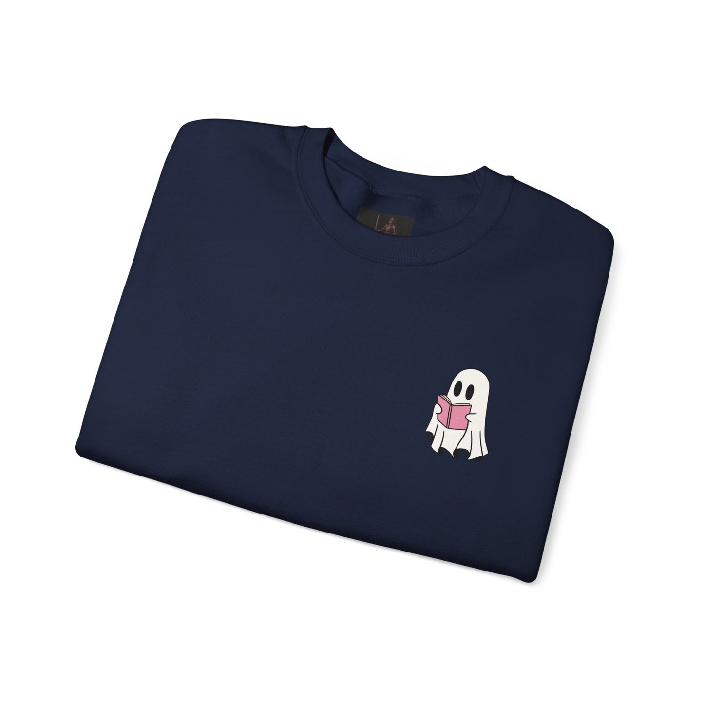 Friday Knights - Ghost Reading Crewneck Sweatshirt