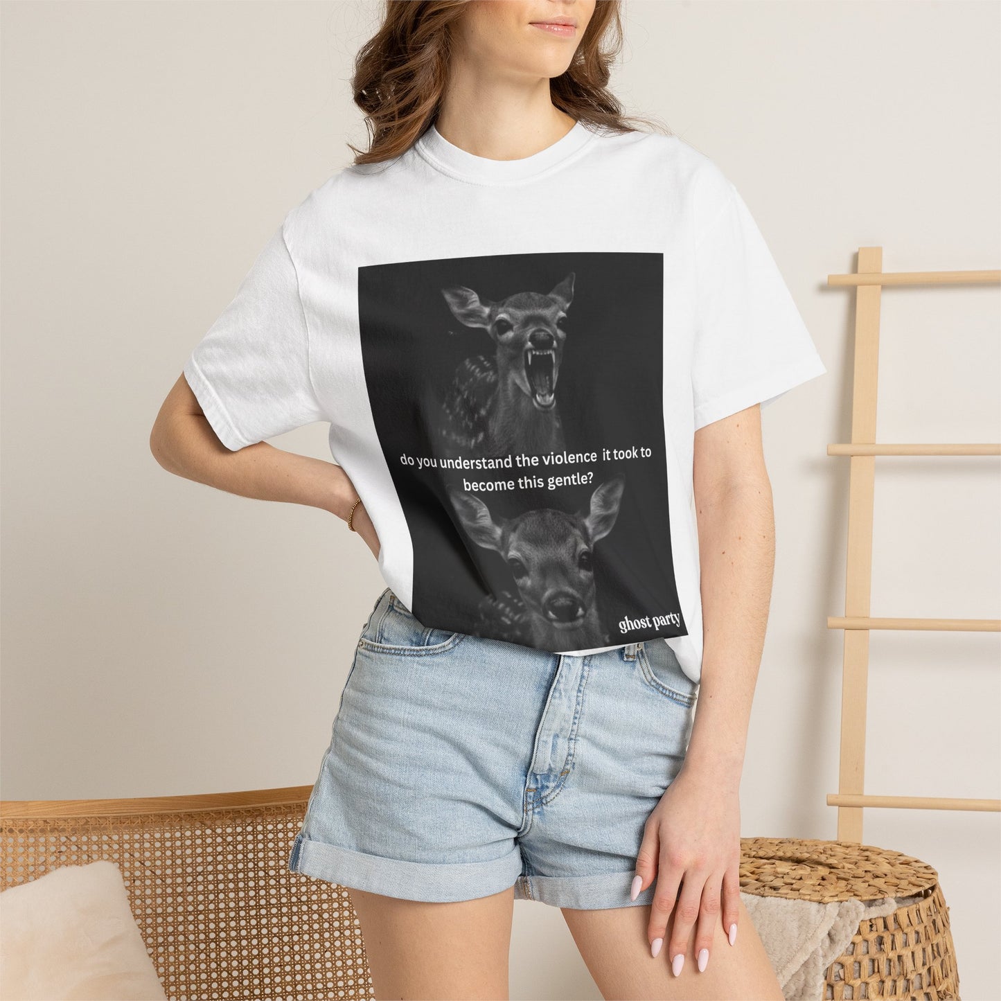 “do you understand the violence it took to become this gentle" Graphic T‑Shirt