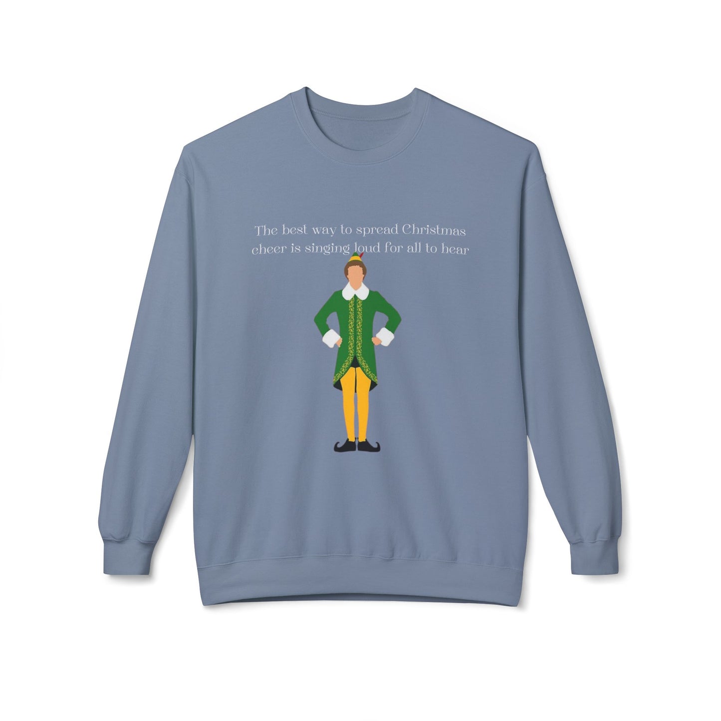 Friday Knights -  The best way to spread Christmas Cheer Softstyle Fleece Crewneck Sweatshirt