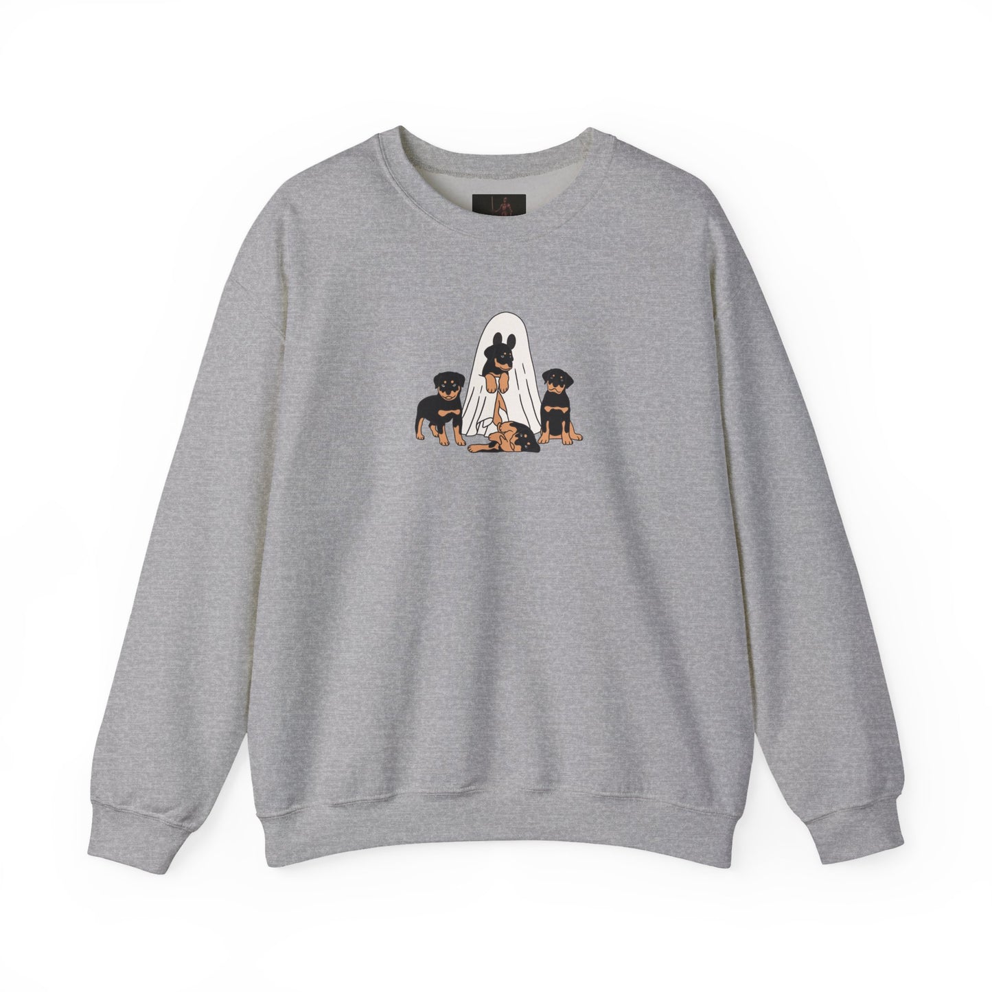 Friday Knights - Rottie ghost Crewneck Sweatshirt