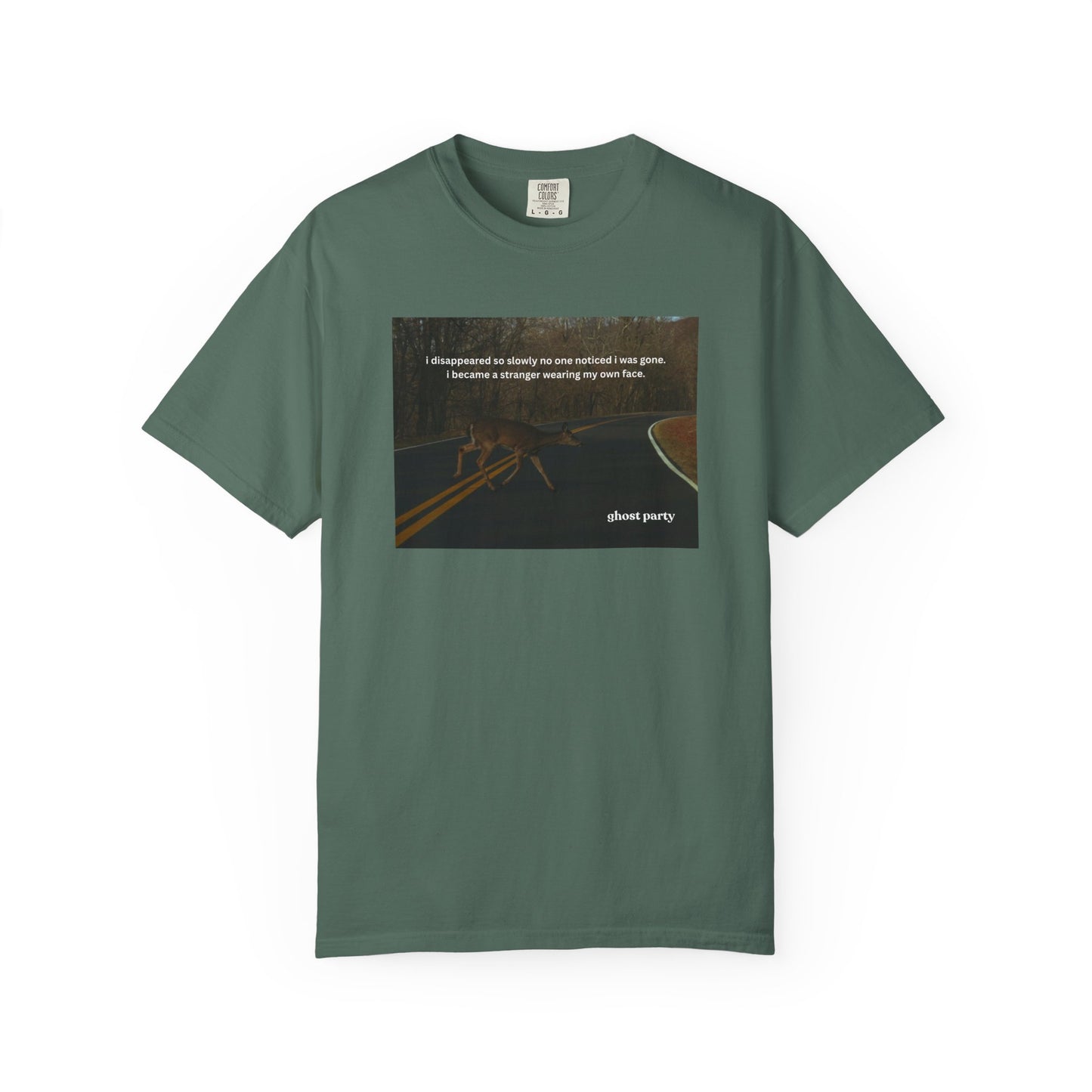 I disappeared slowly deer tee