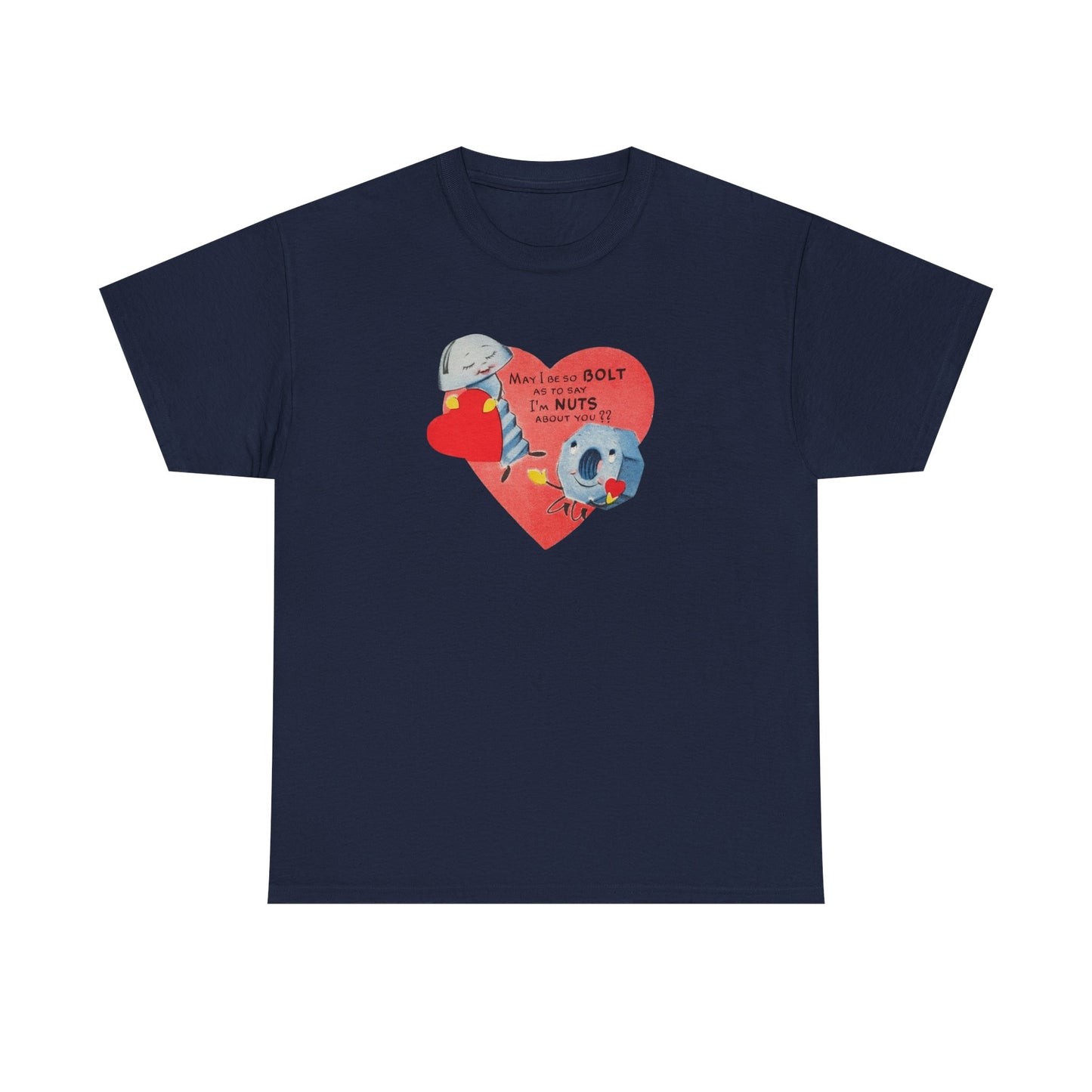 Friday Knights - Vintage Valentine Bolt and Nut tee