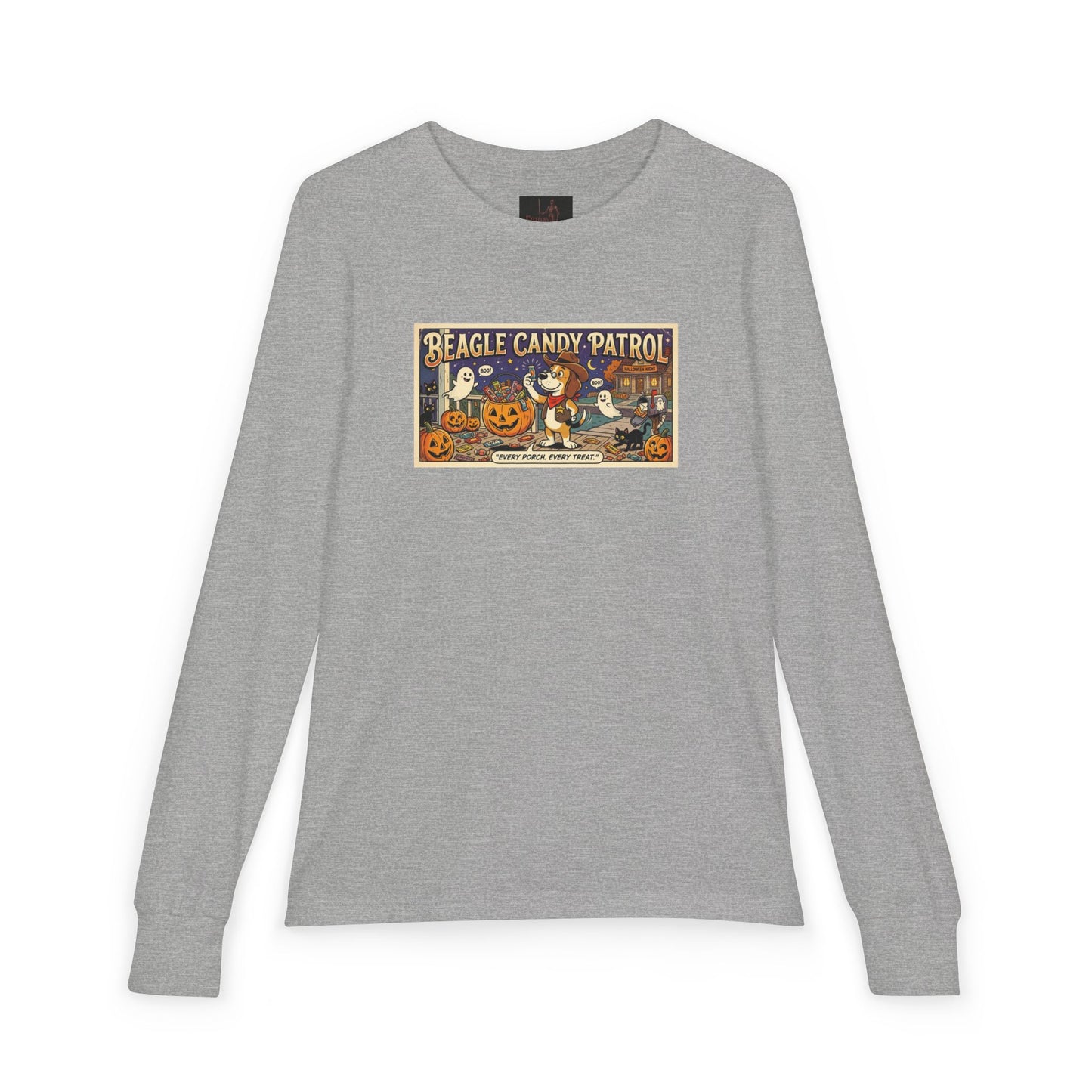 Friday Knights KIDS- Vintage 'Beagle Candy Patrol' Halloween Graphic