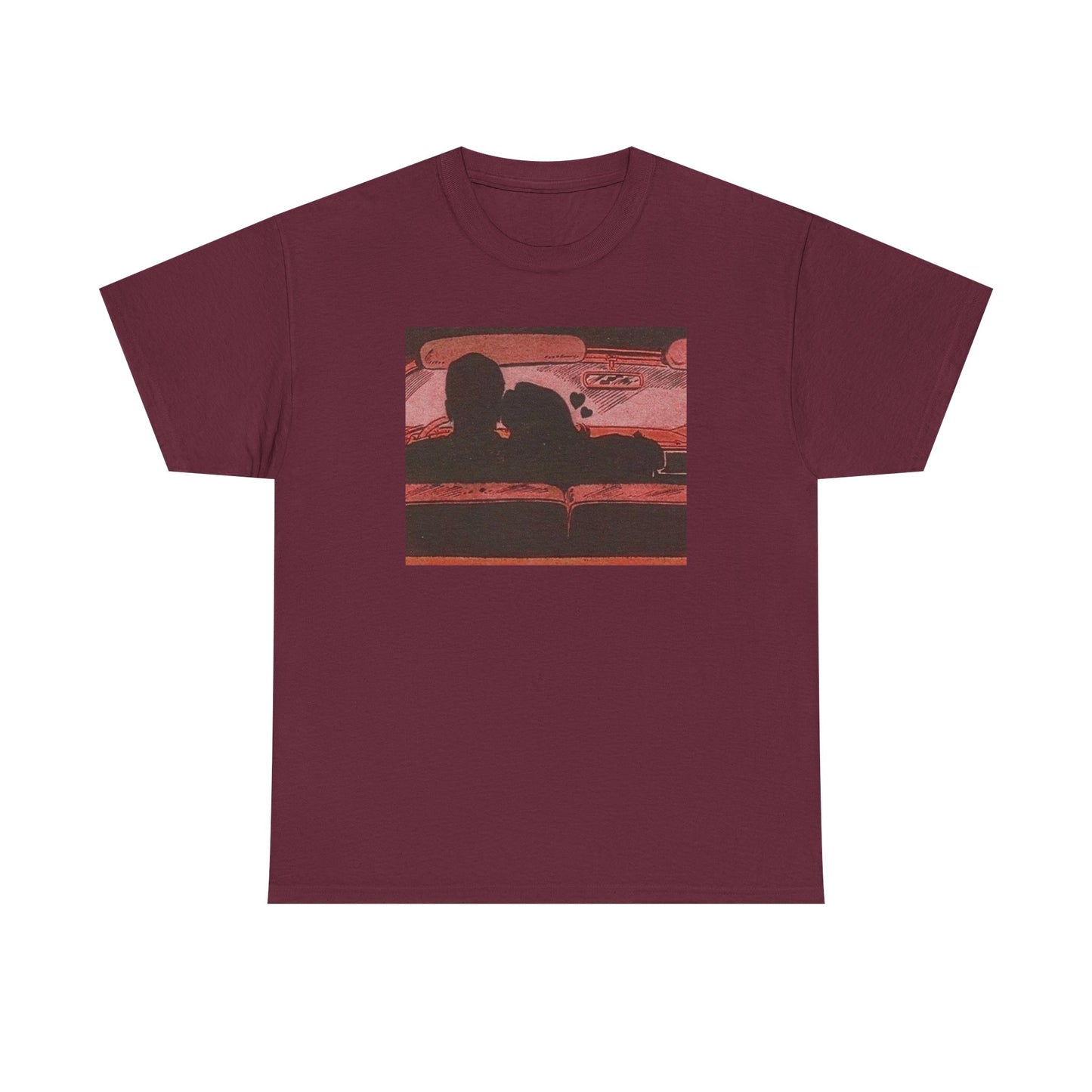 Friday Knights — Red Noir Silhouette Car Scene