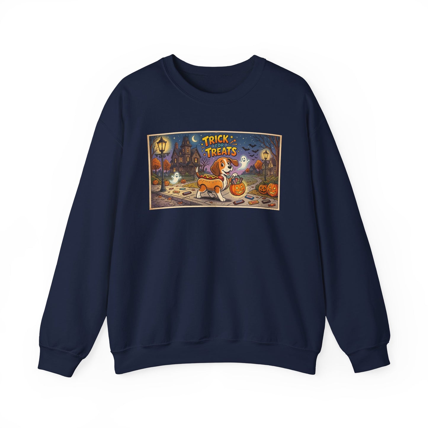 Friday Knights - Corgi 'Trick for Treats' Crewneck Sweatshirt