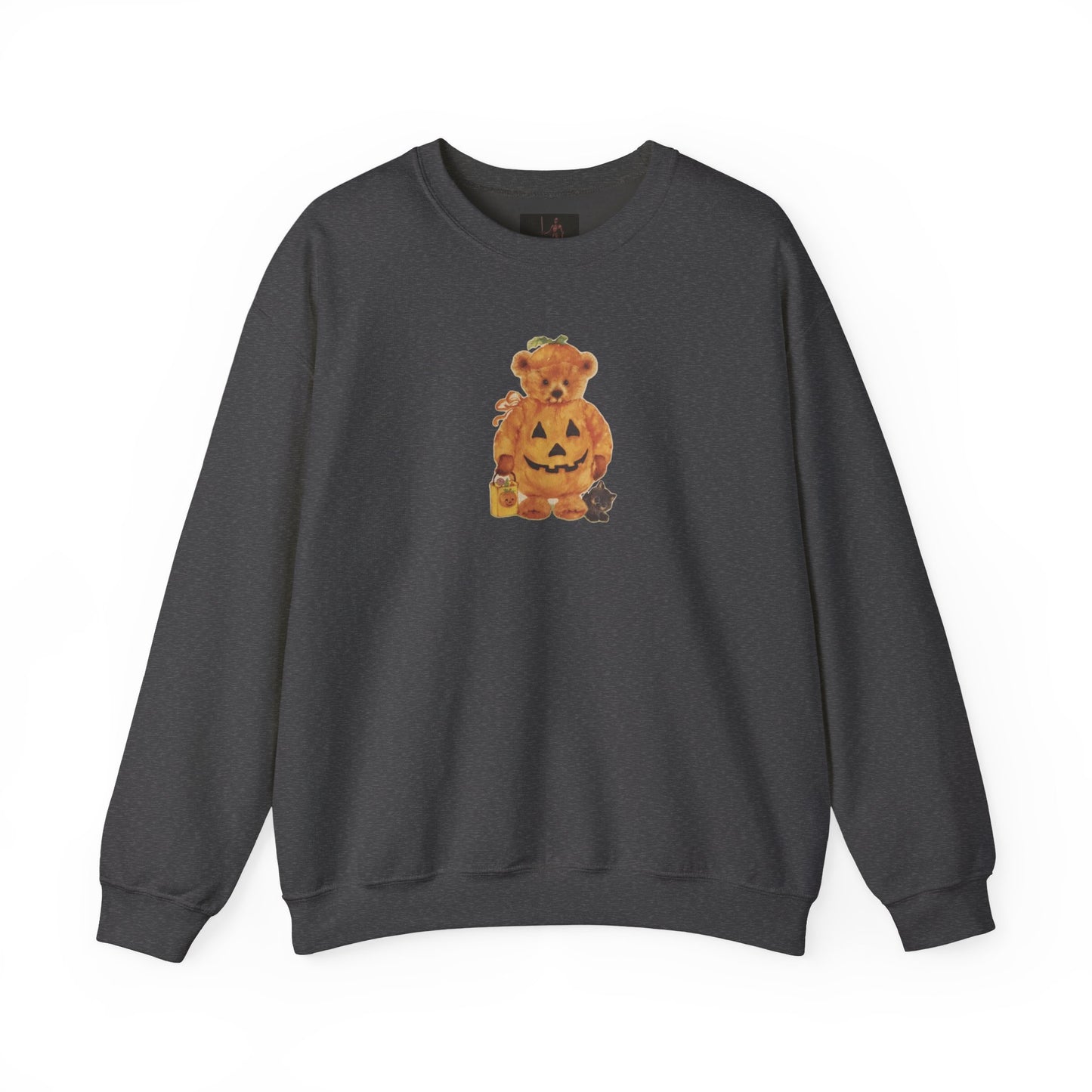 Friday Knights - Vintage Halloween Teddy Pumpkin Sweatshirt